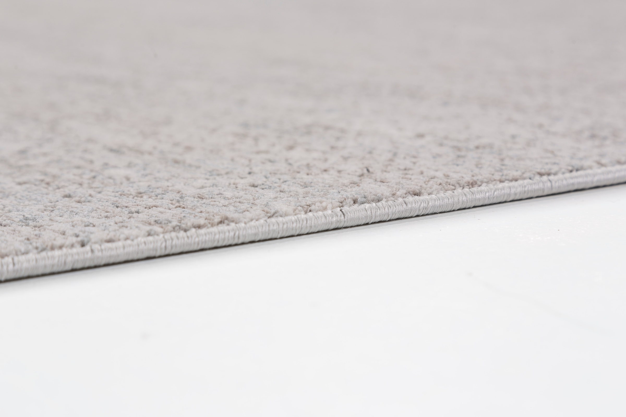 SCHÖNER WOHNEN-Kollektion Teppich »Charme 240«, rechteckig, 6 mm Höhe, leichter Kurzflor, Fransen, Wohnzimmer