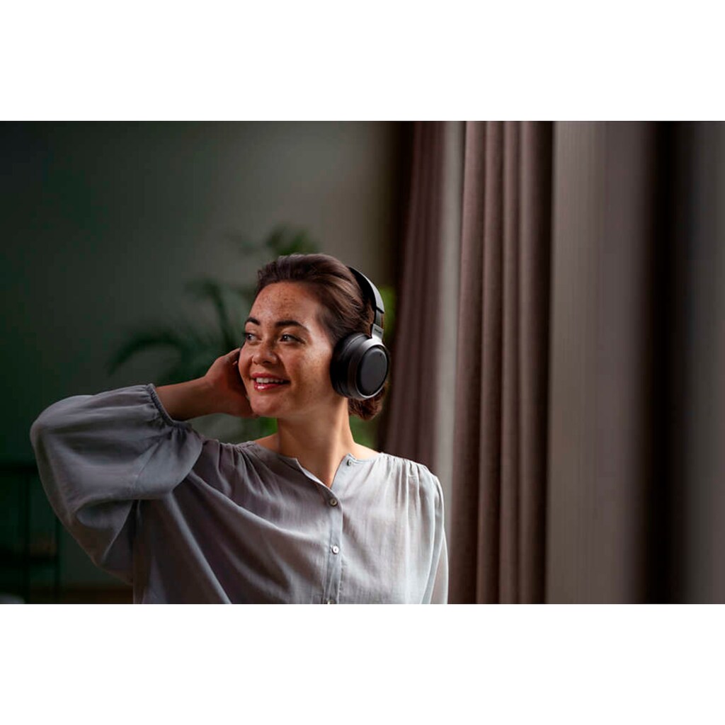 Philips Over-Ear-Kopfhörer »Fidelio L3«, A2DP Bluetooth-AVRCP Bluetooth-HFP-HSP, Active Noise Cancelling (ANC)-integrierte Steuerung für Anrufe und Musik-Freisprechfunktion-Sprachsteuerung