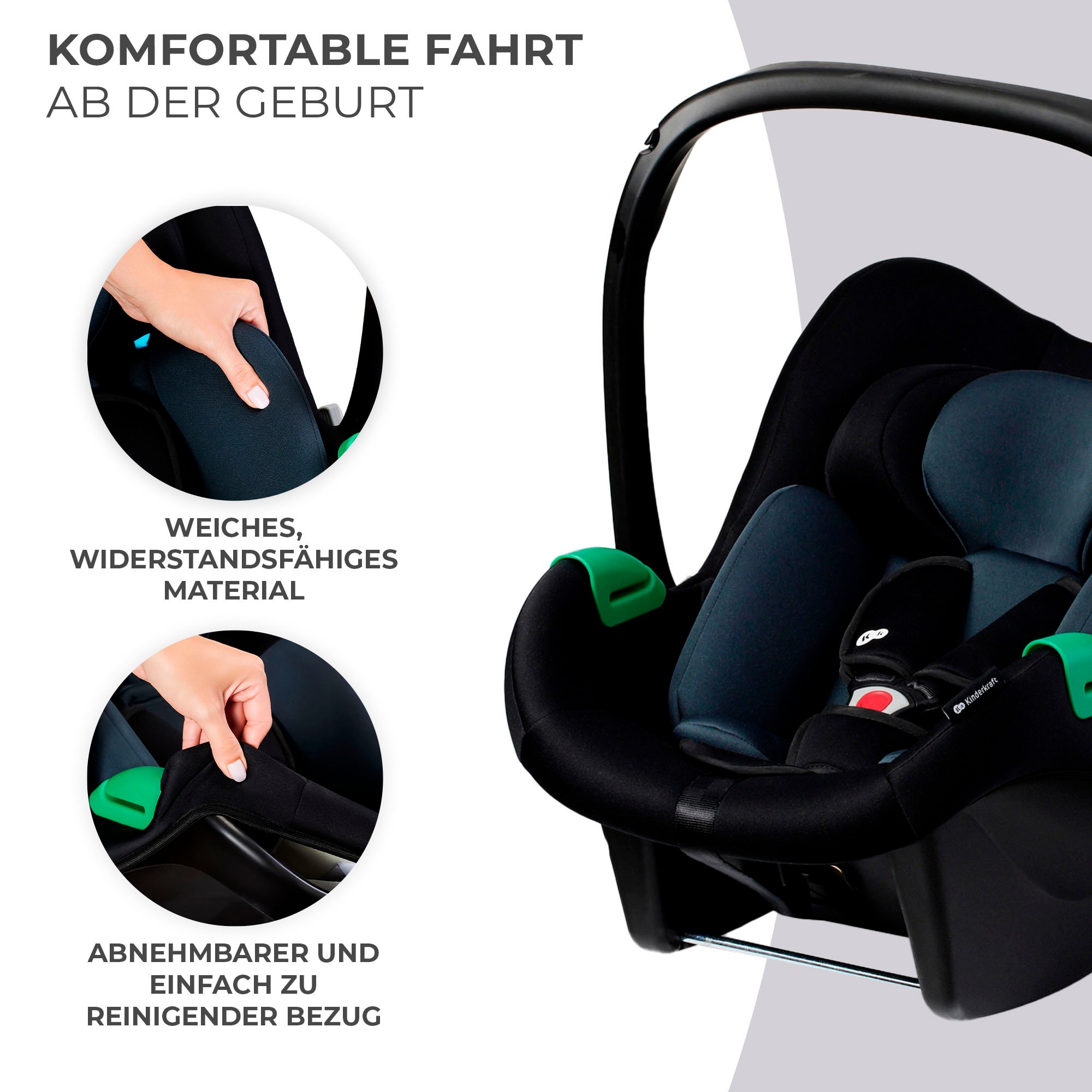 Kinderkraft Autokindersitz »MINK PRO i-Size + MINK FX Basis Set«