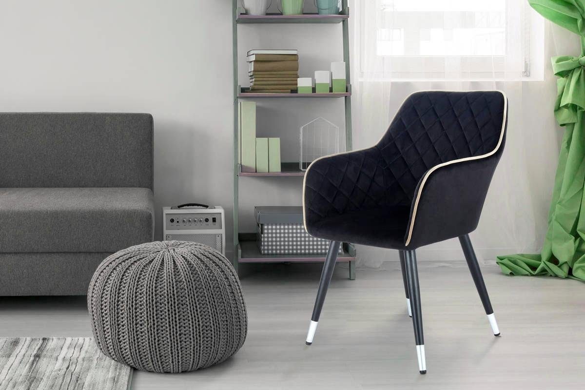 Kayoom Stuhl »Amino 625, stilvoller Design-Stuhl,samtweicher Bezug aus Velv günstig online kaufen