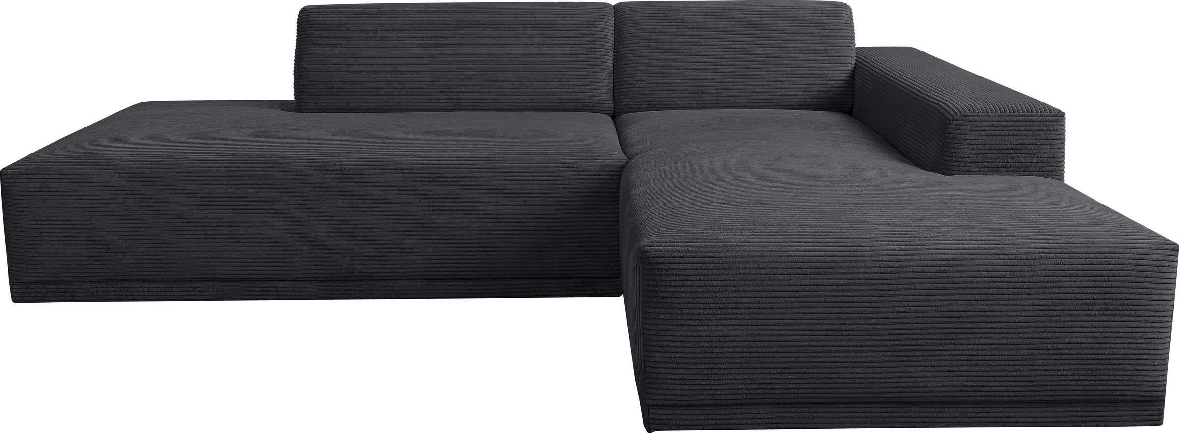 WERK2 Ecksofa »Apollo, hoher Sitzkomfort, aktuelles Design, Breite 264cm, L günstig online kaufen
