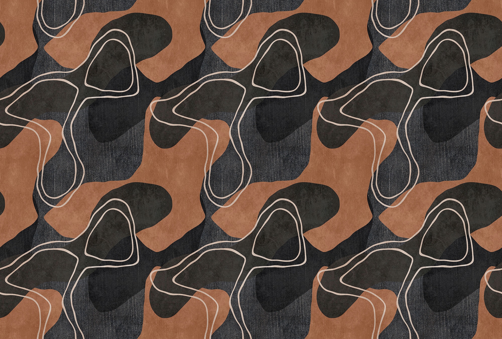 living walls Fototapete »Walls by Patel Terra« glatt Vlies, Wand