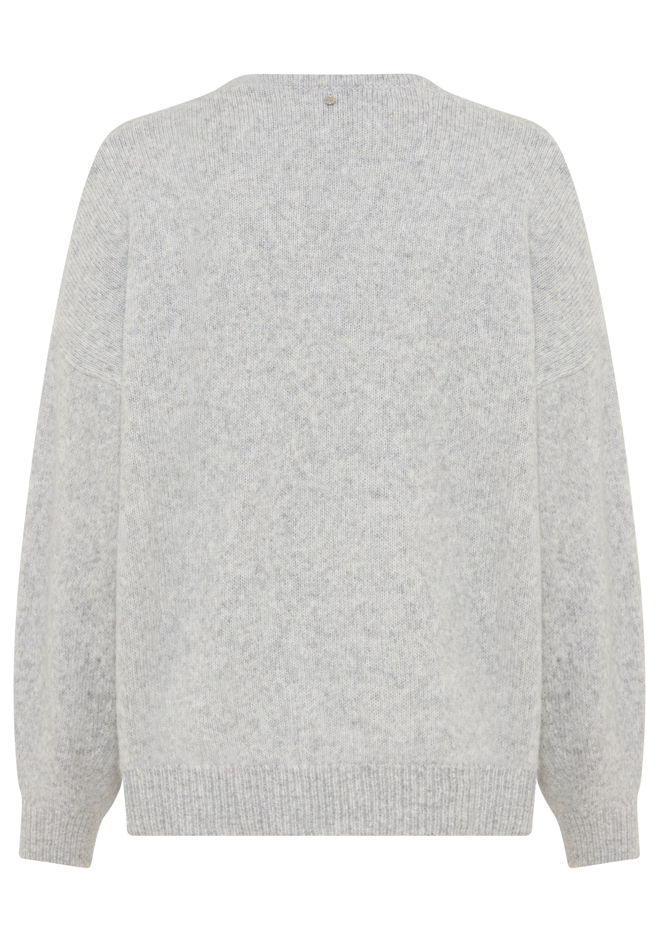 BOSS ORANGE Strickpullover »Fondyssa Premium Damenmode« im Relaxed Fit, V-Ausschnitt, Alpaka-Anteil