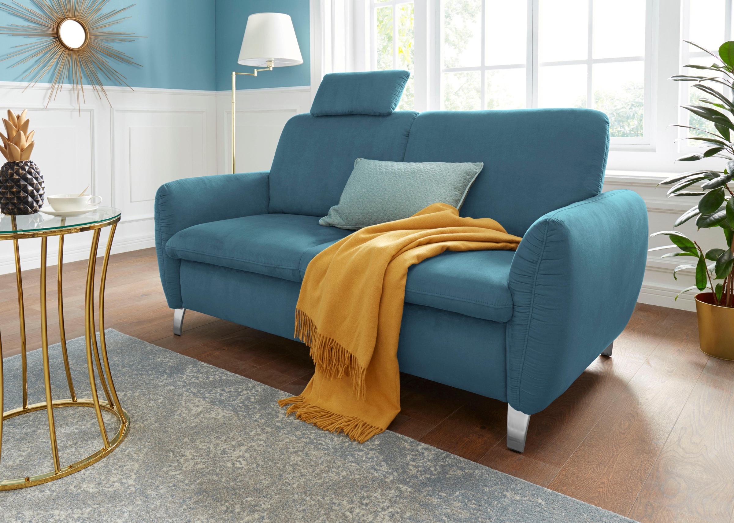sit&more 2,5-Sitzer »Daytona«, inklusive Federkern und einer Kopfstütze