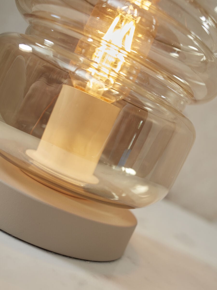 it's About RoMi Tischleuchte »VERONA«, 1 flammig, Leuchtmittel E27 | LED wechselbar, Glass mit Farbeverlauf