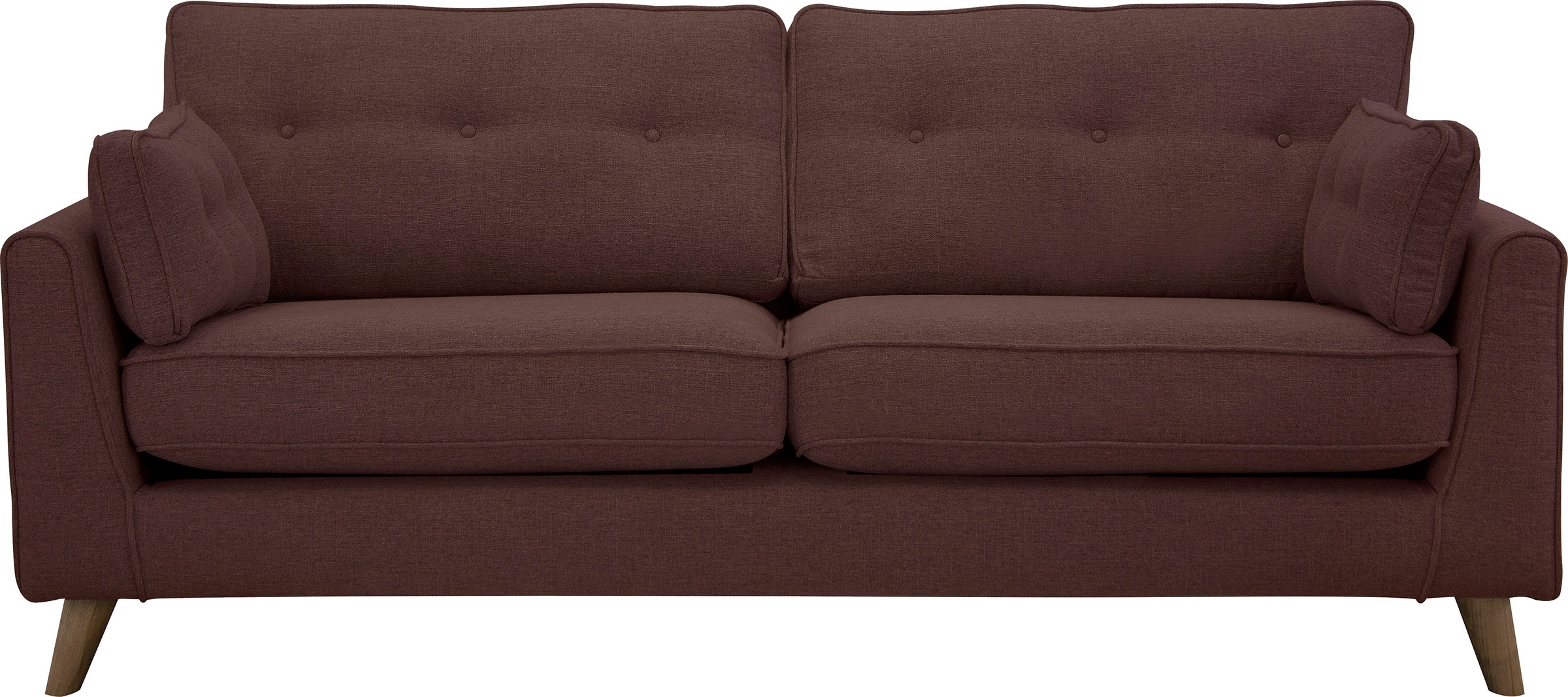 Home affaire 3-Sitzer »Copenhagen« feiner Keder, Kopfheftung im Rücken und günstig online kaufen