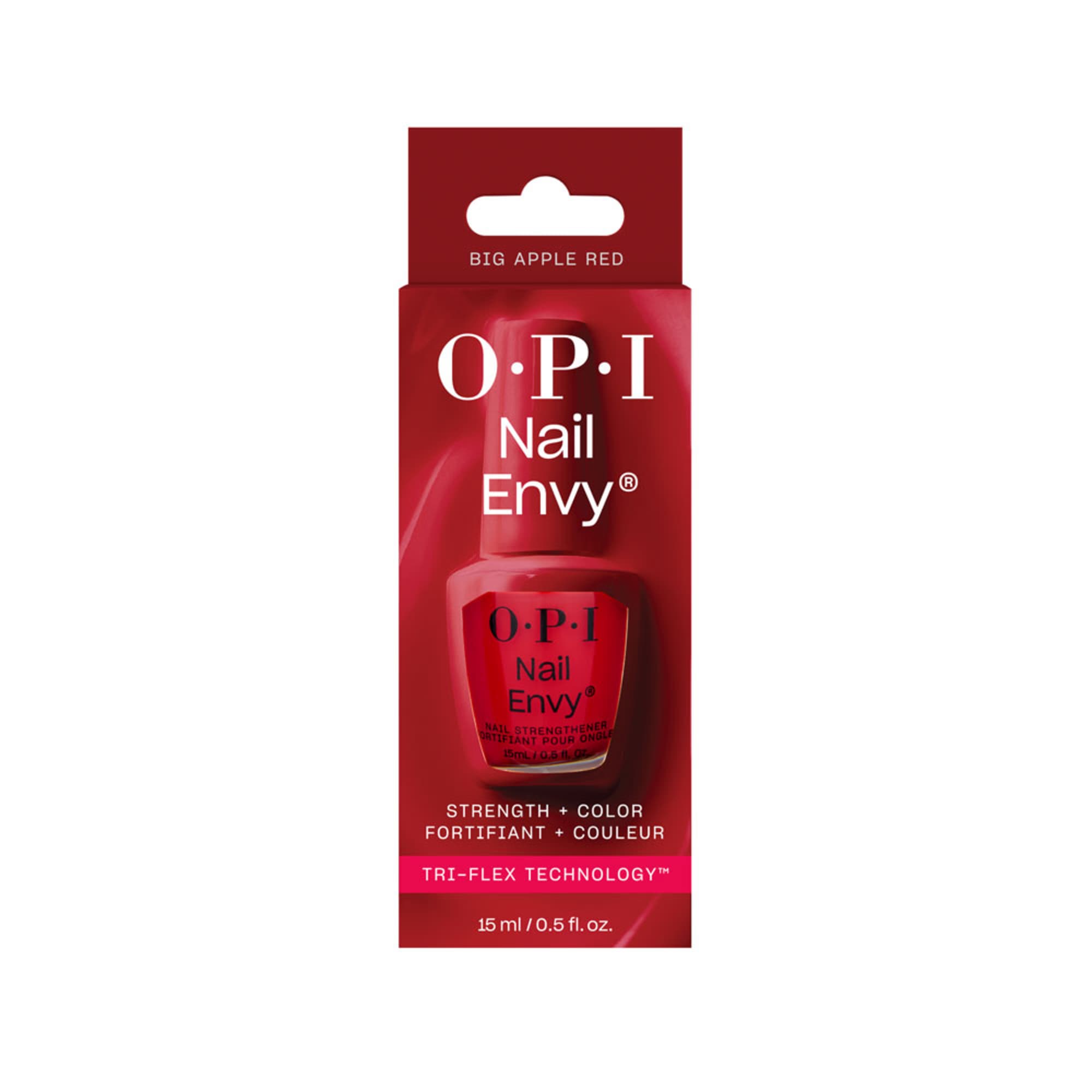 OPI Nagellack »Nail Envy® Big Apple Red Nagelhärter« glänzend, stärkend, langanhaltend, sichtbar gesündere Nägel