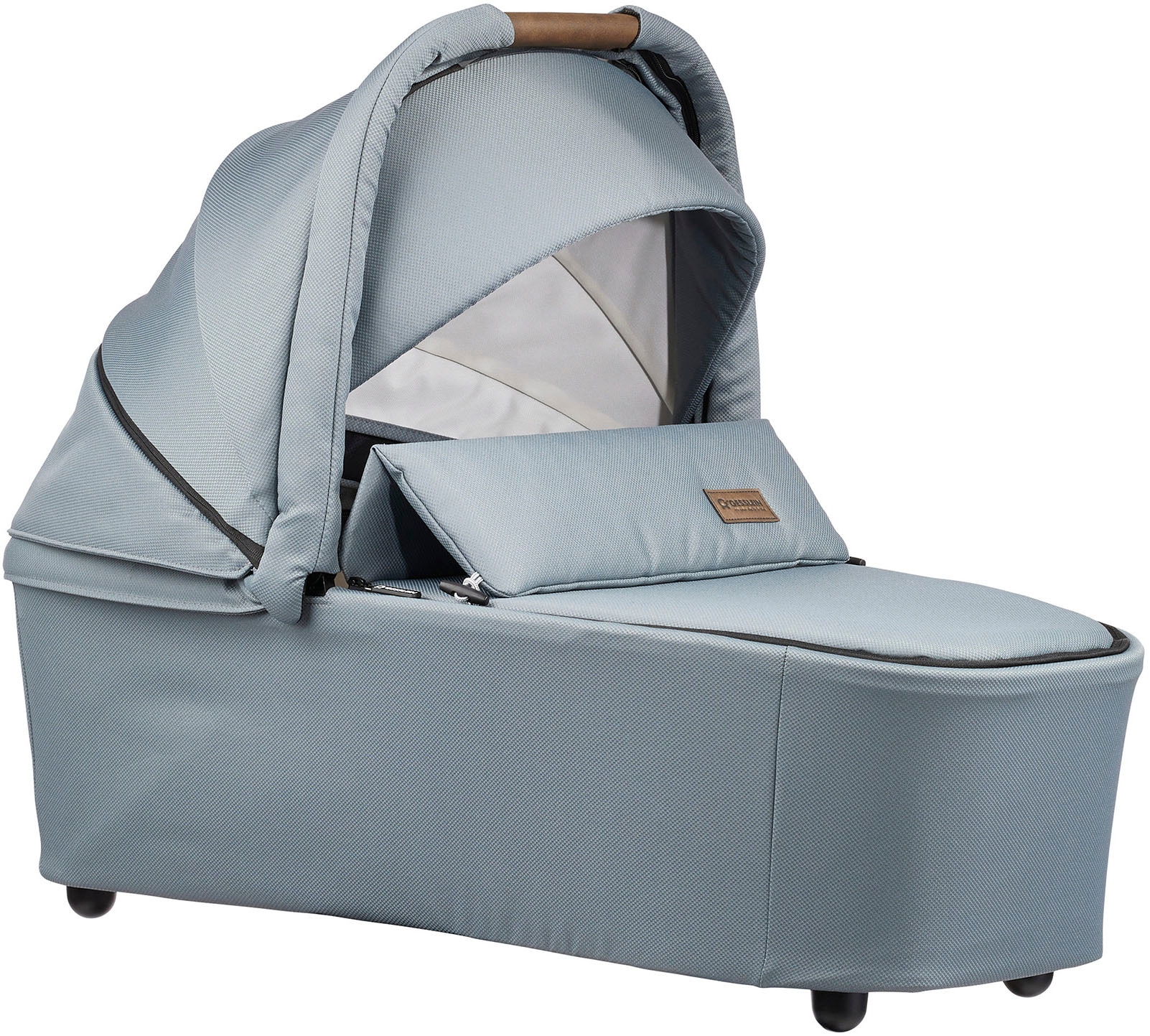 Gesslein Kombi-Kinderwagen »FX4 Soft+ mit Aufsatz Classic schwarz/tabak, petrol«, mit Babywanne Cx3 und Babyschalenadapter