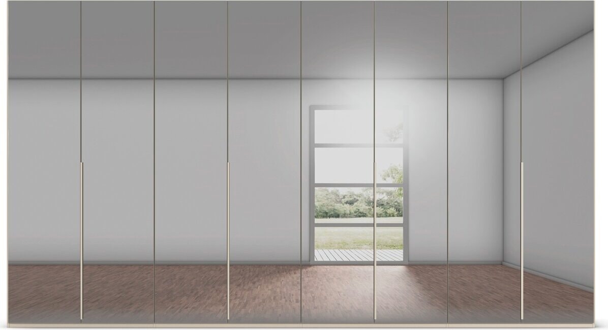 LeGer Home by Lena Gercke Kleiderschrank »Schrank Garderobe Ankleide Schlafzimmer Flur Serina«, (in 3 verschiedenen Ausstattungen BASIC/CLASSIC/PREMIUM), in 6 Breiten (101 - 401 cm) mit Front Glas oder Dekor MADE IN GERMANY
