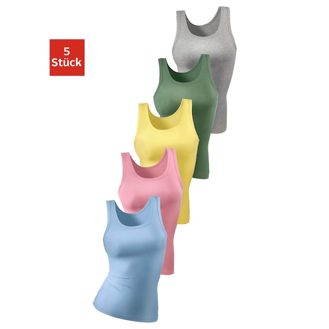 petite fleur Unterhemd, (5er-Pack), aus weicher Doppelripp-Qualität im  Online-Shop bestellen
