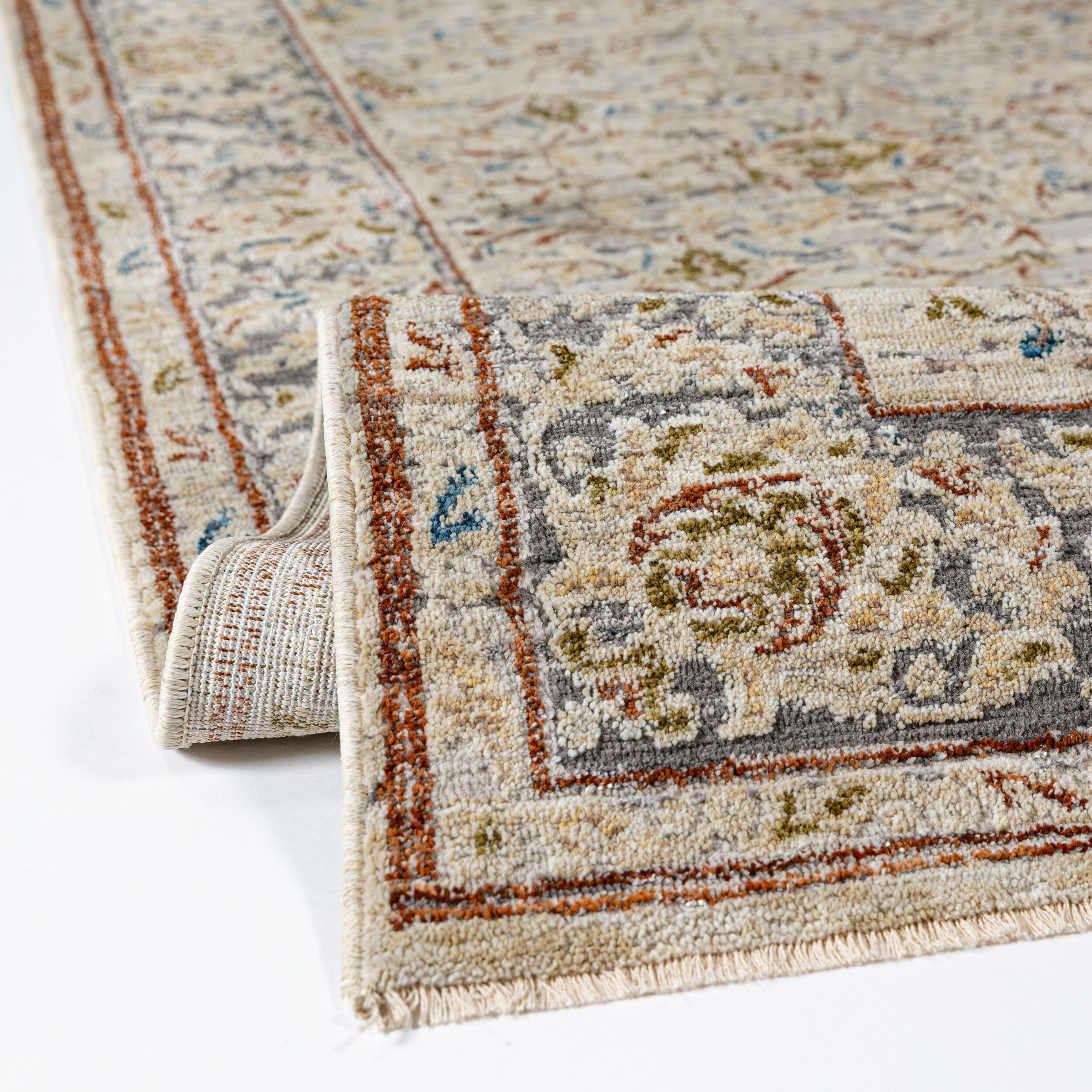 FLAIR RUGS Designteppich »Meena Vintage Teppich« rechteckig 7 mm Höhe