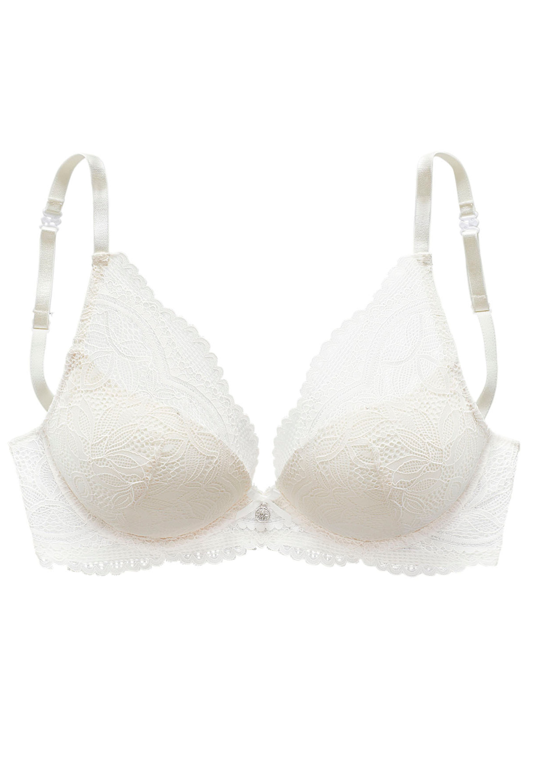 Nuance Neckholder-BH »Vivianna«, mit verschiedenen Träger Varianten, mit floraler Spitze, Dessous