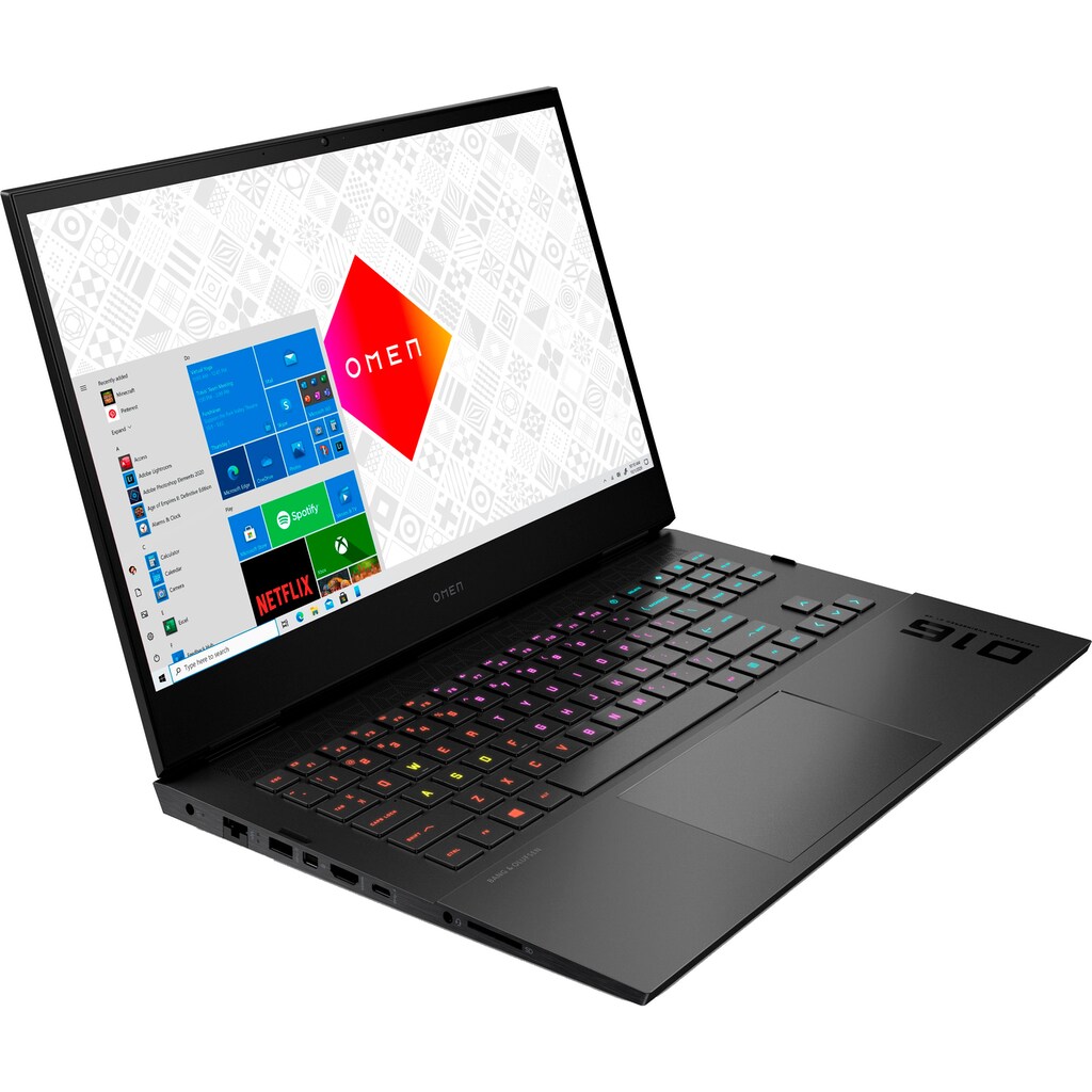 HP Notebook »16-c0085ng«, 40,9 cm, / 16,1 Zoll, AMD, Ryzen 7, GeForce RTX 3070 Max.Q, 512 GB SSD