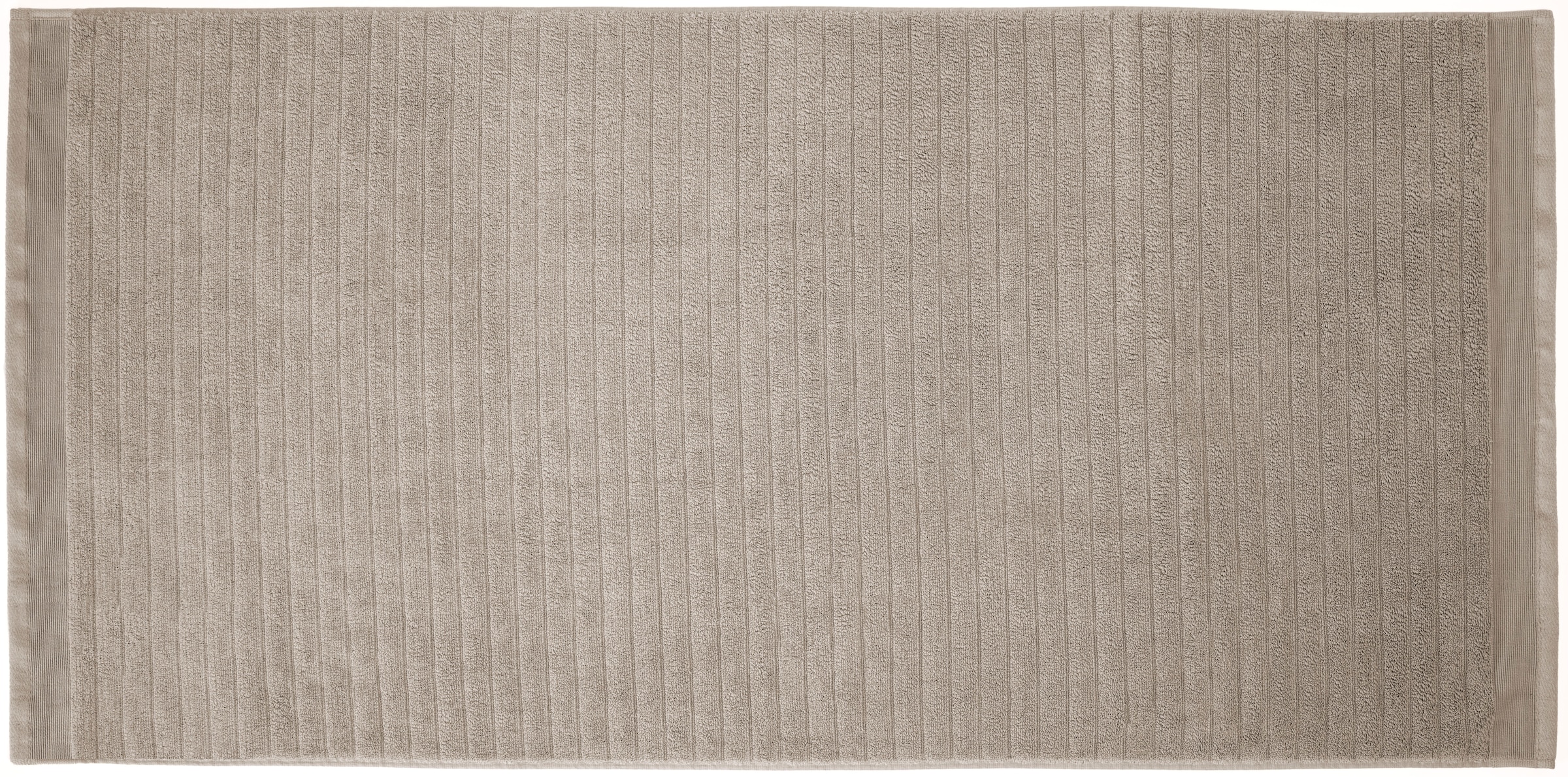 Strandtuch »Heckettlane Strandtuch Prestige« Strandtuch aus hochwertige Baumwolle, 650gr/m² beige Frottee, Baumwolle B/L: 90cmx180cm, 1 Stk., Frottee