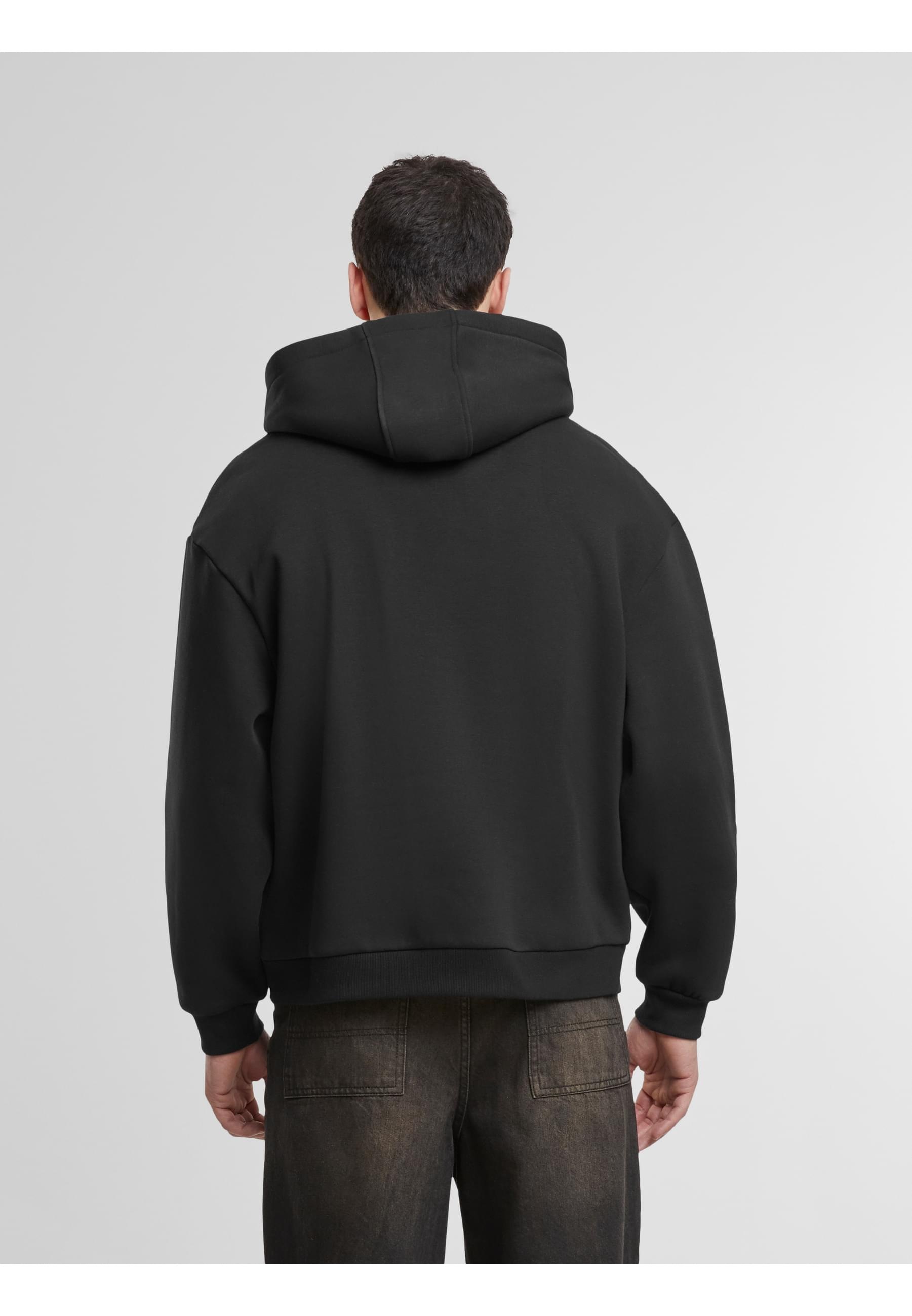 MisterTee Kapuzensweatshirt »MisterTee Burger EMB Fluffy Hoody«, 1 Stk.
