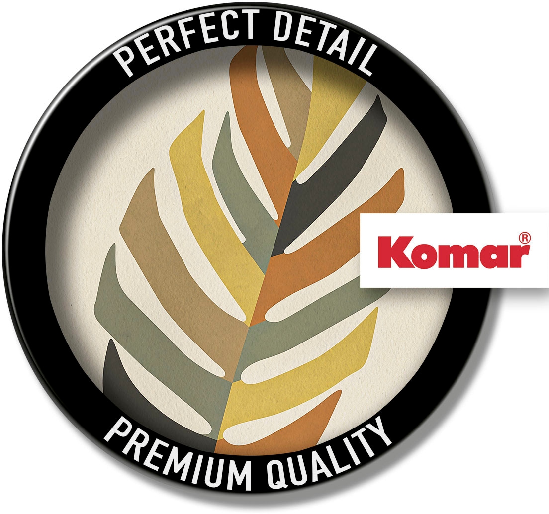 Komar Bild »Clay Leaf -« Natur 1 Stk. tlg. Wandbild zur Dekoration - ohne Rahmen