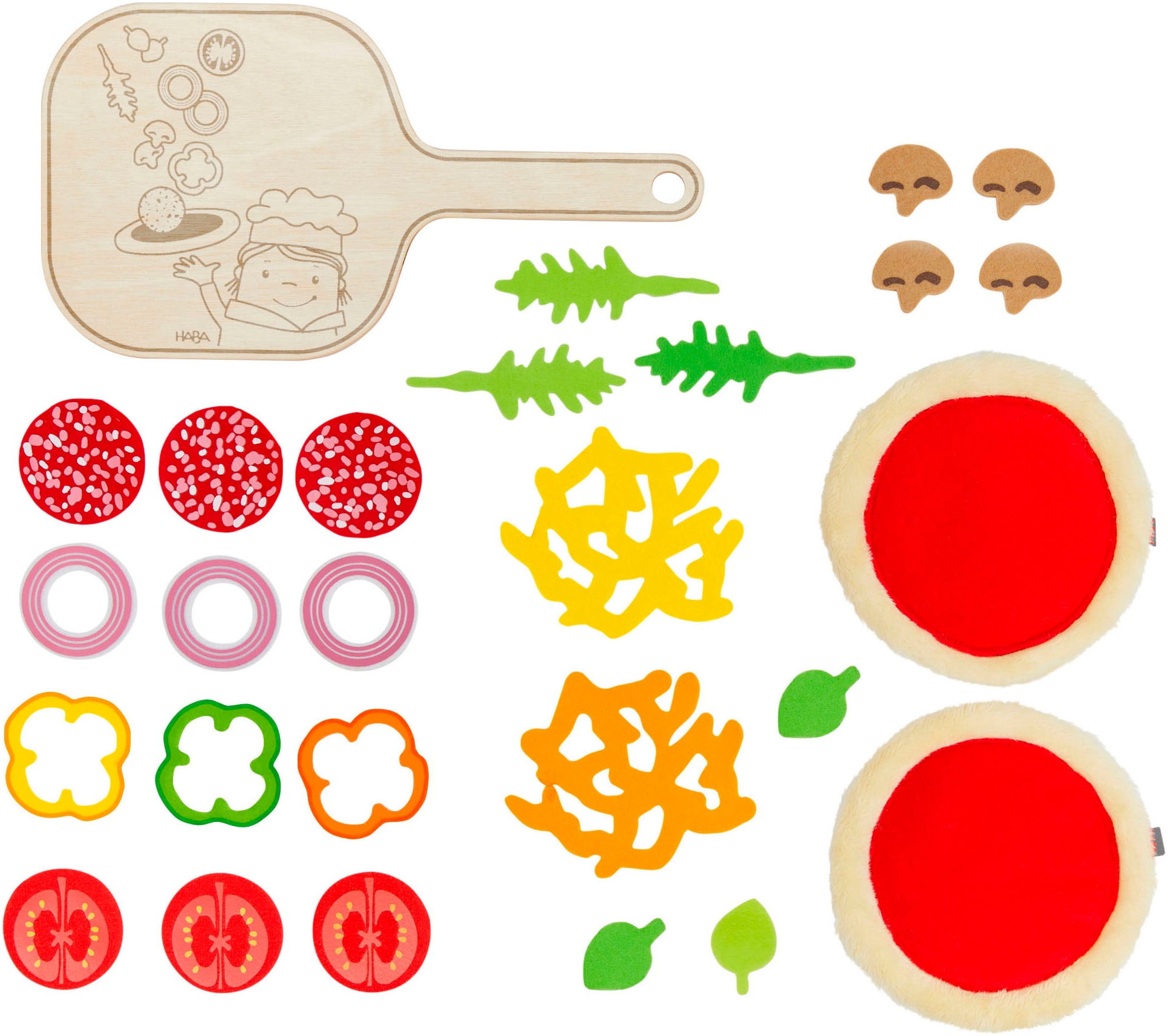 Haba Spiellebensmittel »Creative Play – Pizza Set«