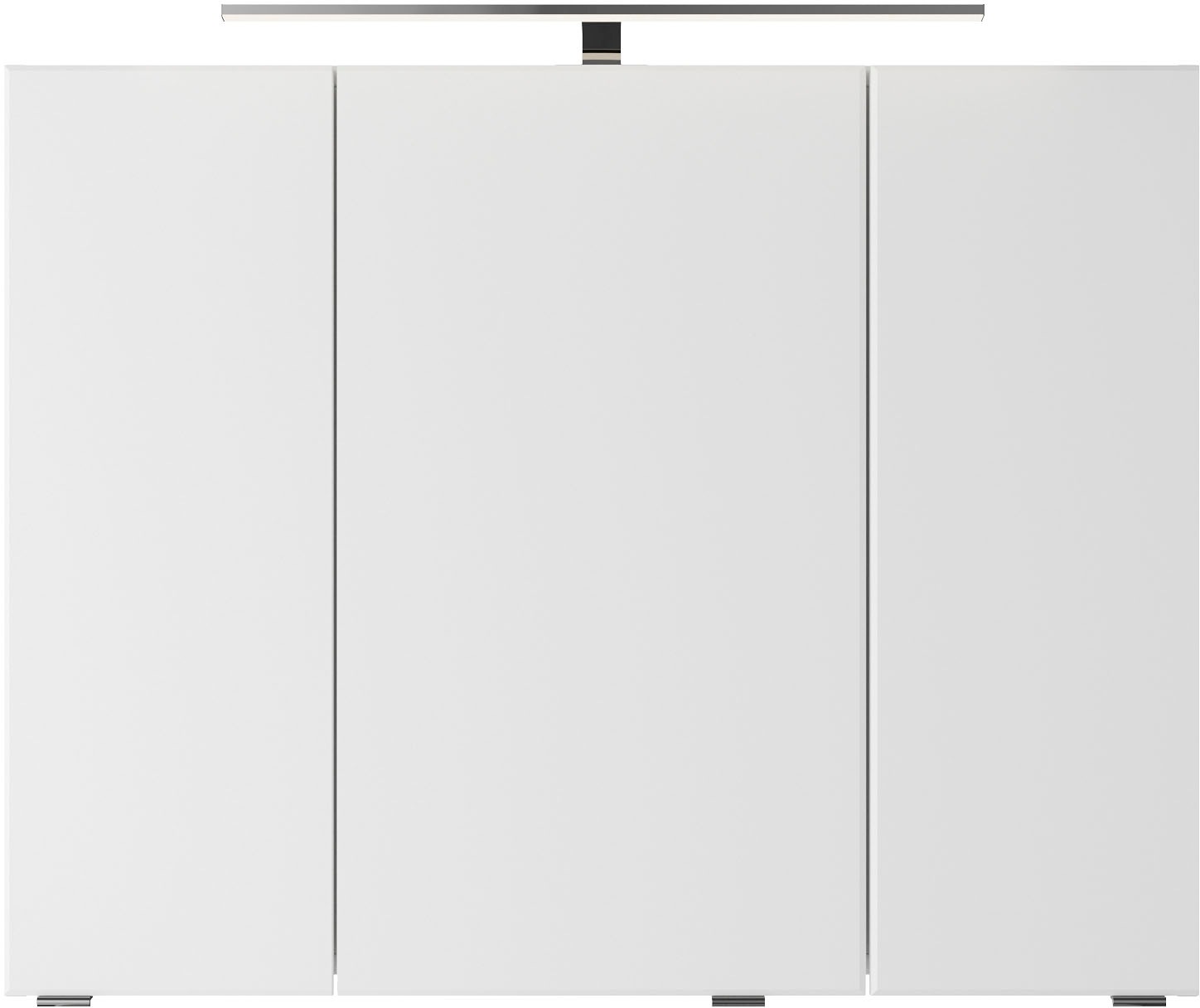 Saphir Badmöbel-Set »Serie 4035 2-teilig, Keramikwaschtisch mit LED-Spiegelschrank« Set, 