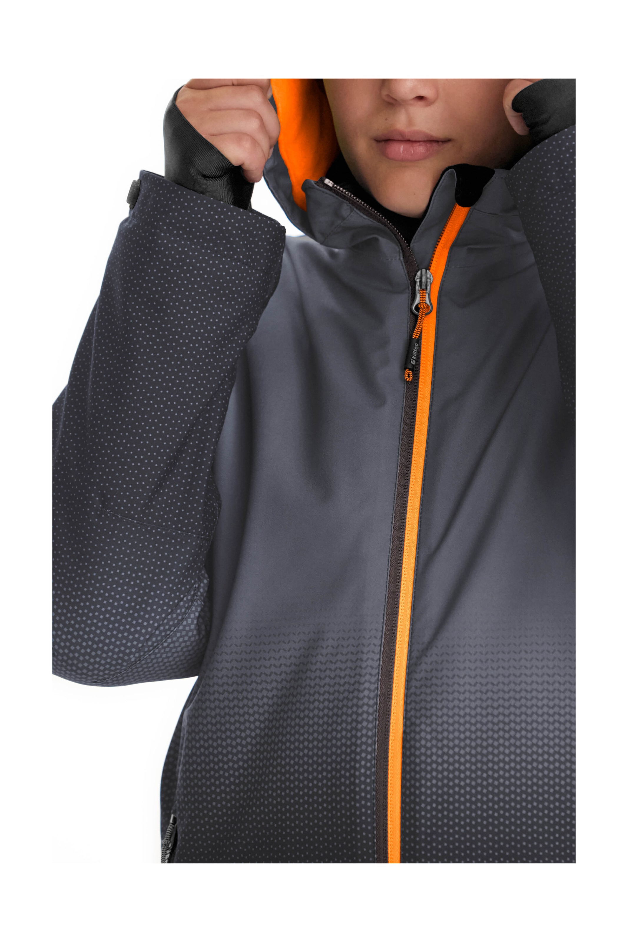 Killtec Outdoorjacke »Lynge BYS JCKT E« Wasserdichte Funktionsjacke mit Schneefang und coolem Design