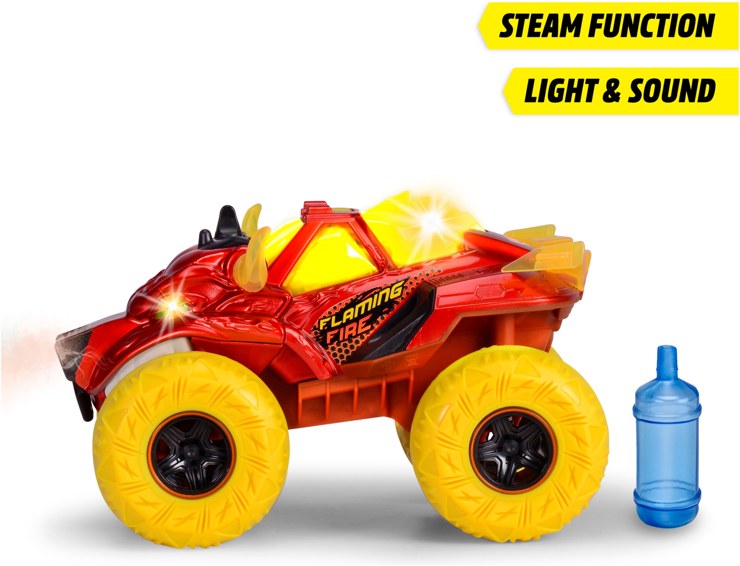 Dickie Toys Spielzeug-Monstertruck »Flaming Fire Monster« mit Licht und Sound