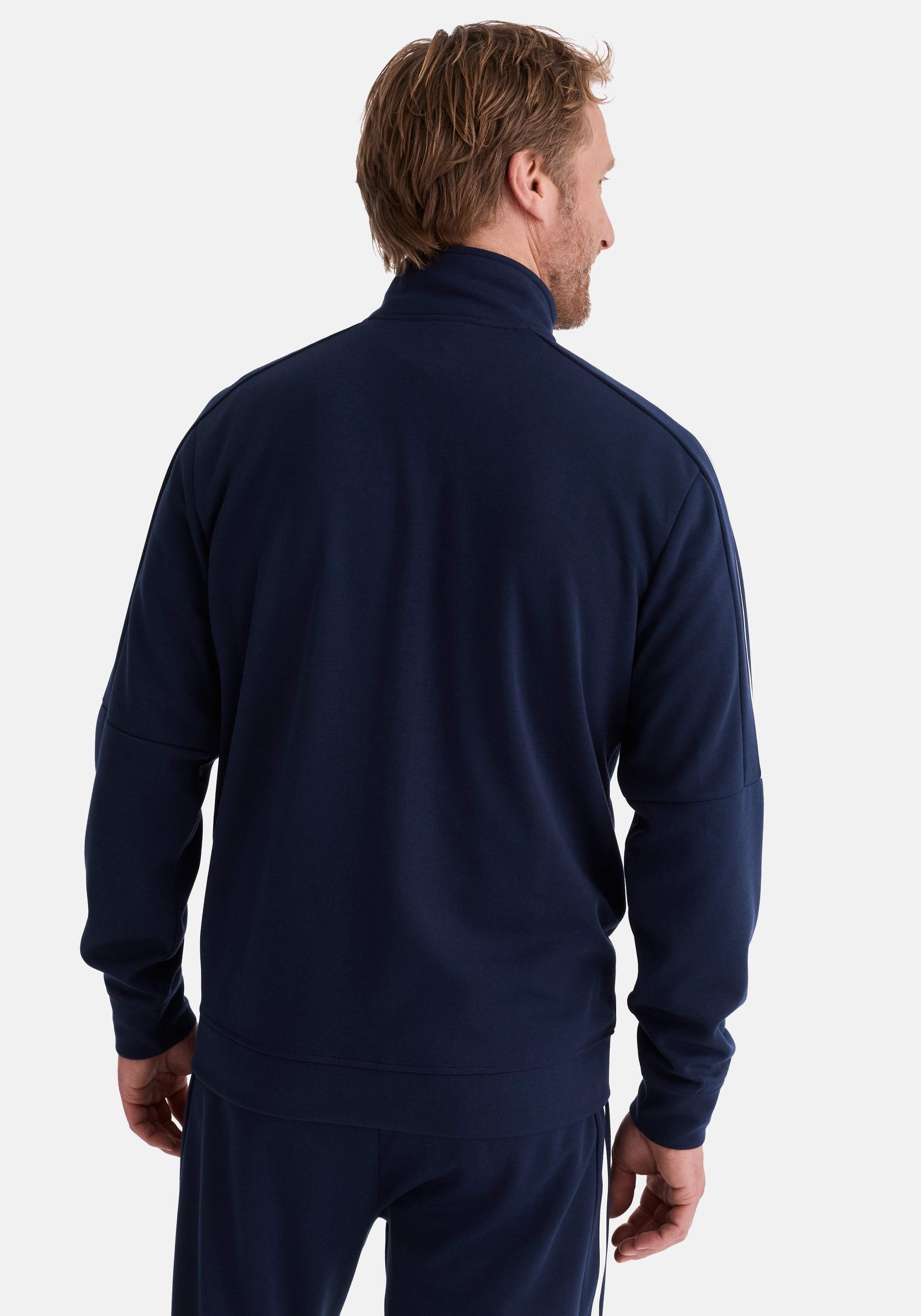 Stooker Men Sweatjacke »SIDNEY Sweatjacke Sportjacke« Sportjacke Stehkragen Regular Fit für Herren