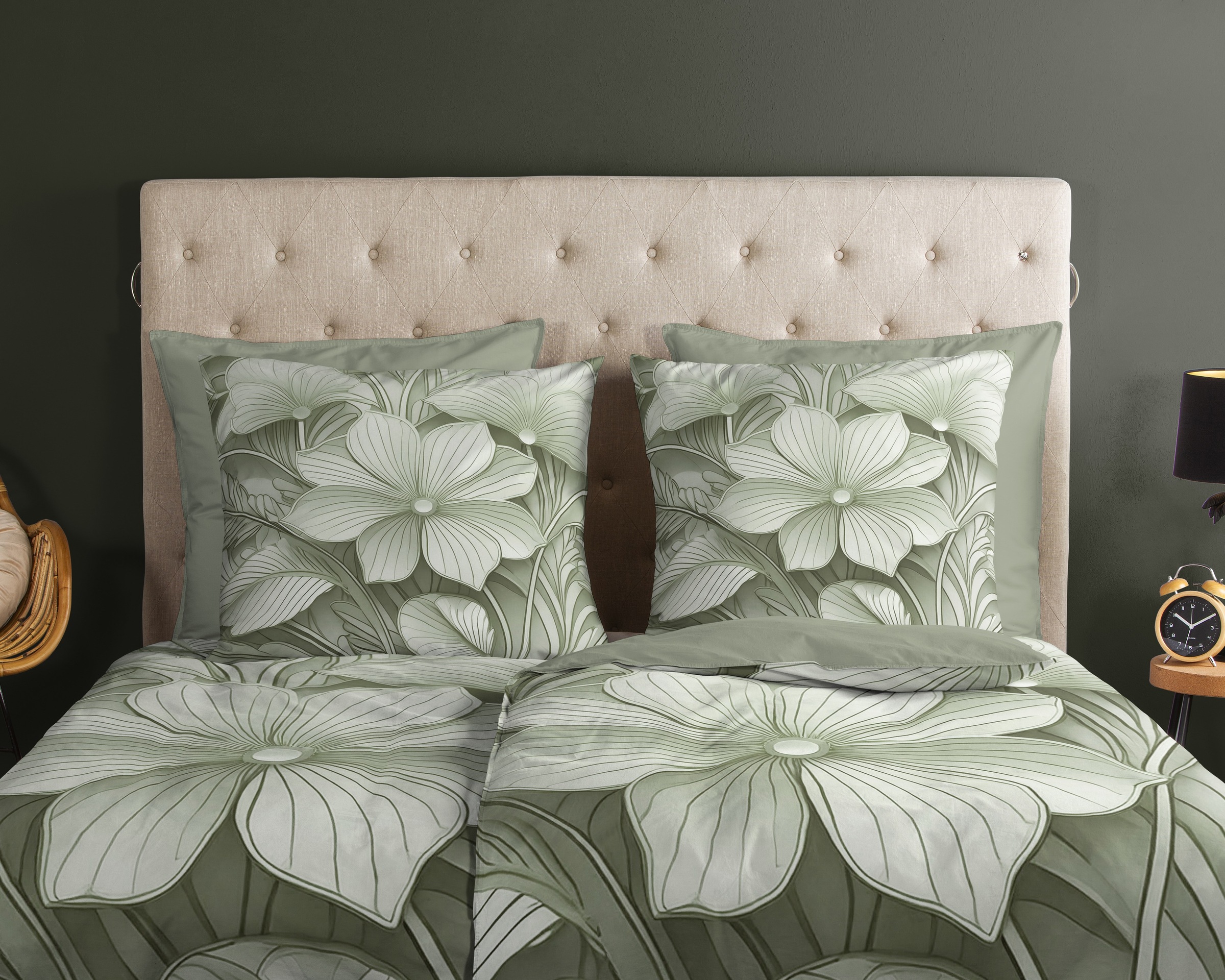 good morning Wendebettwäsche »Artdeco«, 100% Baumwolle, Renforcé, Reißversc günstig online kaufen