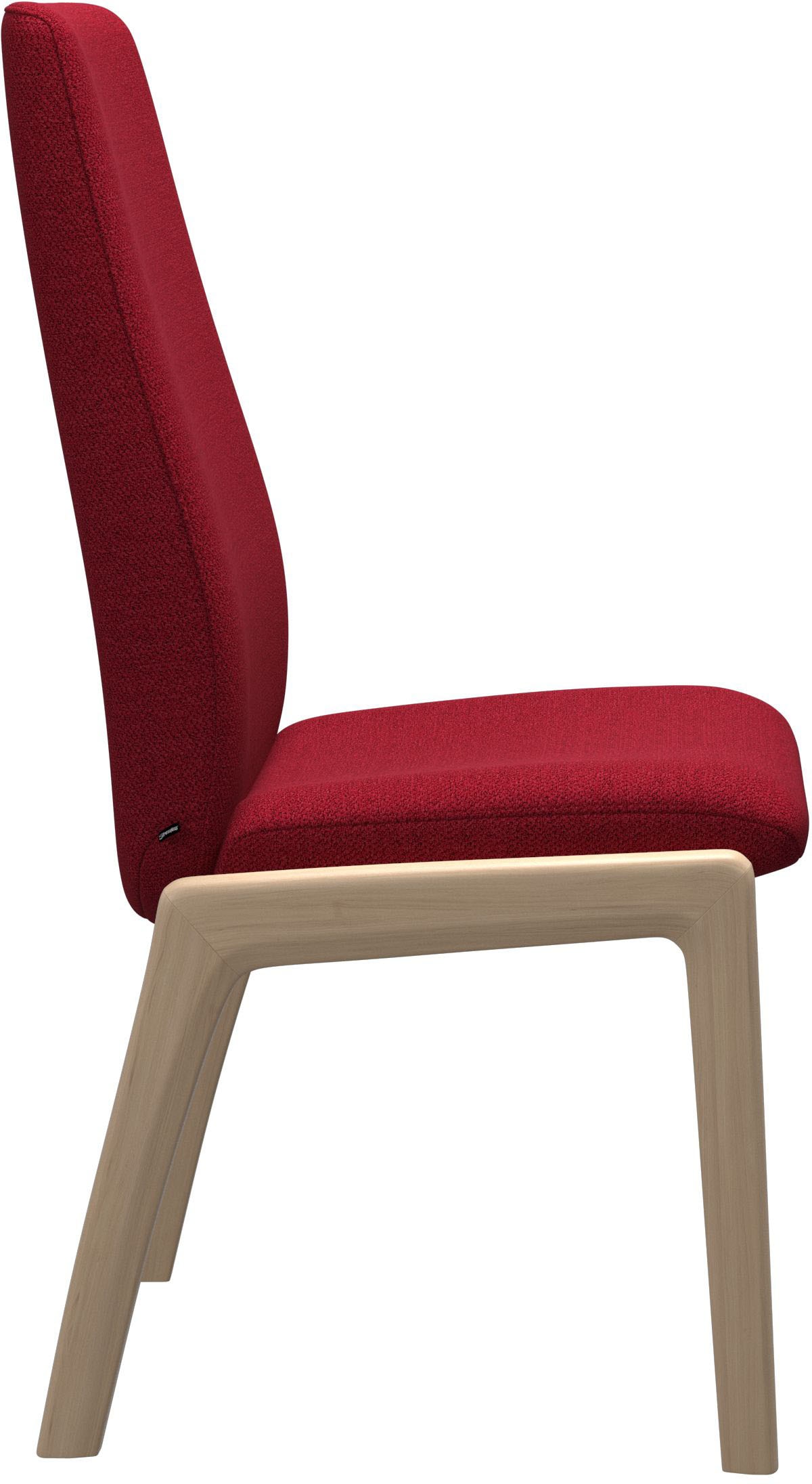 Stressless® Polsterstuhl »Laurel«, ROHLEDER Stoff Q2 FARON, High Back, Größe L, mit abgerundeten Beinen in Schwarz