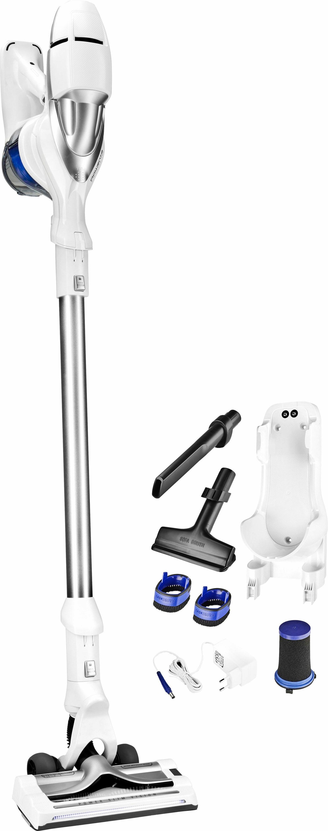 Rowenta Akku Stielstaubsauger Rh9057 Air Force 360 Weiss Grau Kabellos Universal Bodenduse Auf Rechnung Bestellen Quelle De