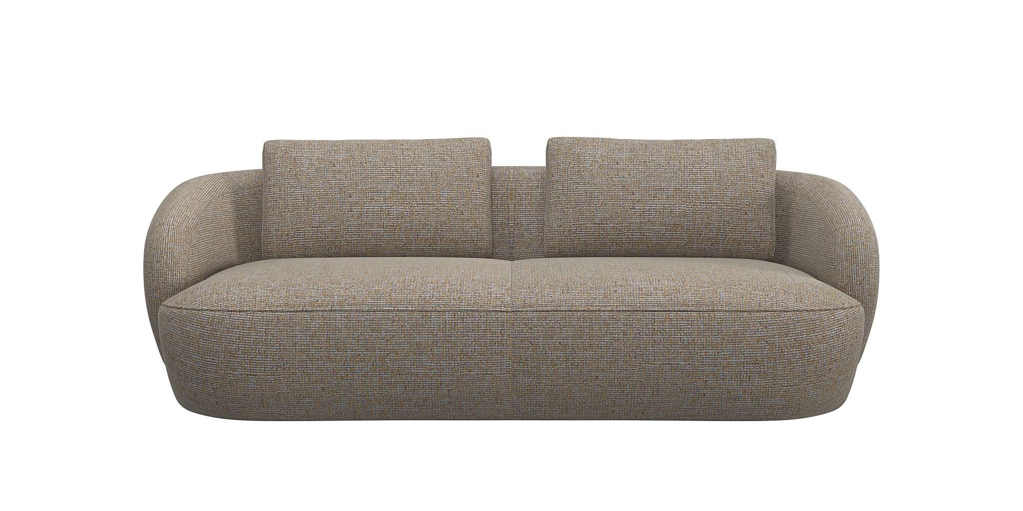 FLEXLUX 3-Sitzer »Torino, rund und bequem, Couch, Dreisitzer, OTTOs Choice« günstig online kaufen