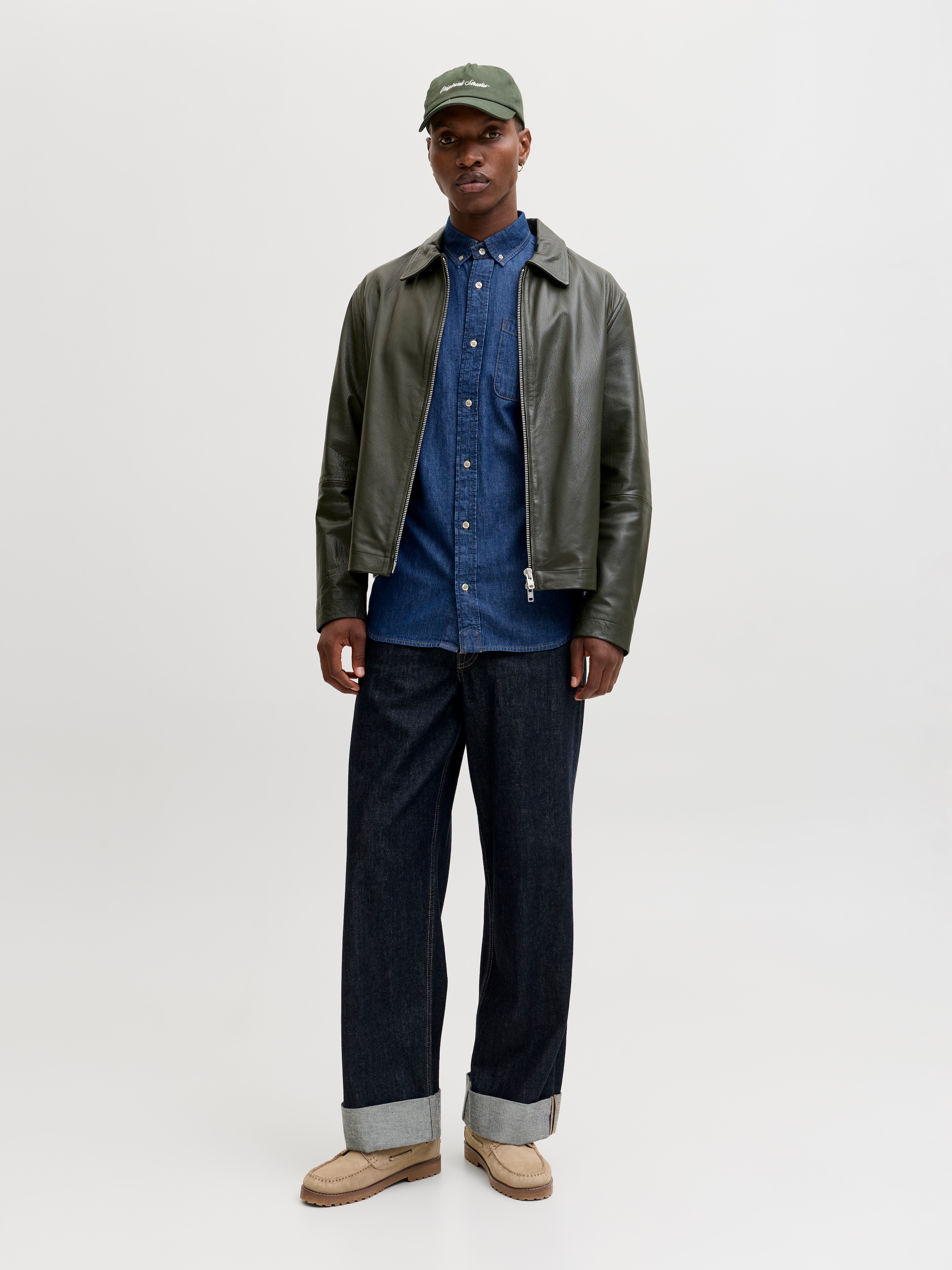 Jack & Jones Jeanshemd »JJEBROOK JJOXFORD SHIRT AKM 990 NOOS«