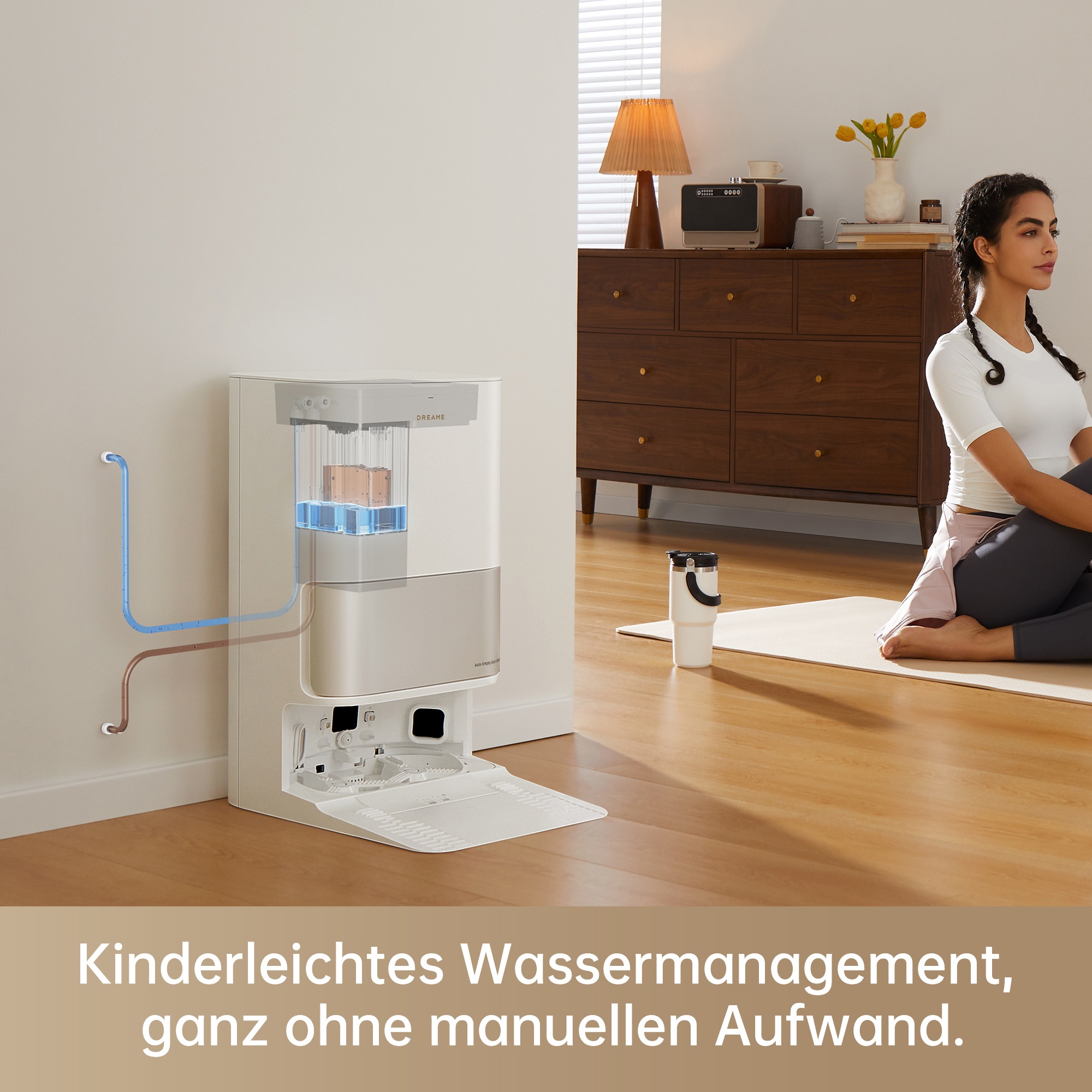 Dreame Staubsaugerrohr »Wasseranschluss-Set SP00477«