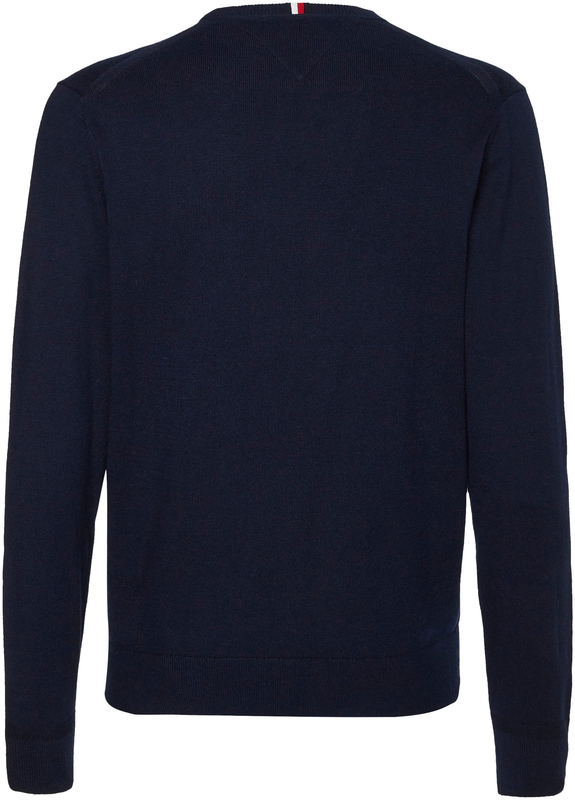 Tommy Hilfiger Rundhalspullover »PIMA ORG CTN CASHMERE CREW NECK«