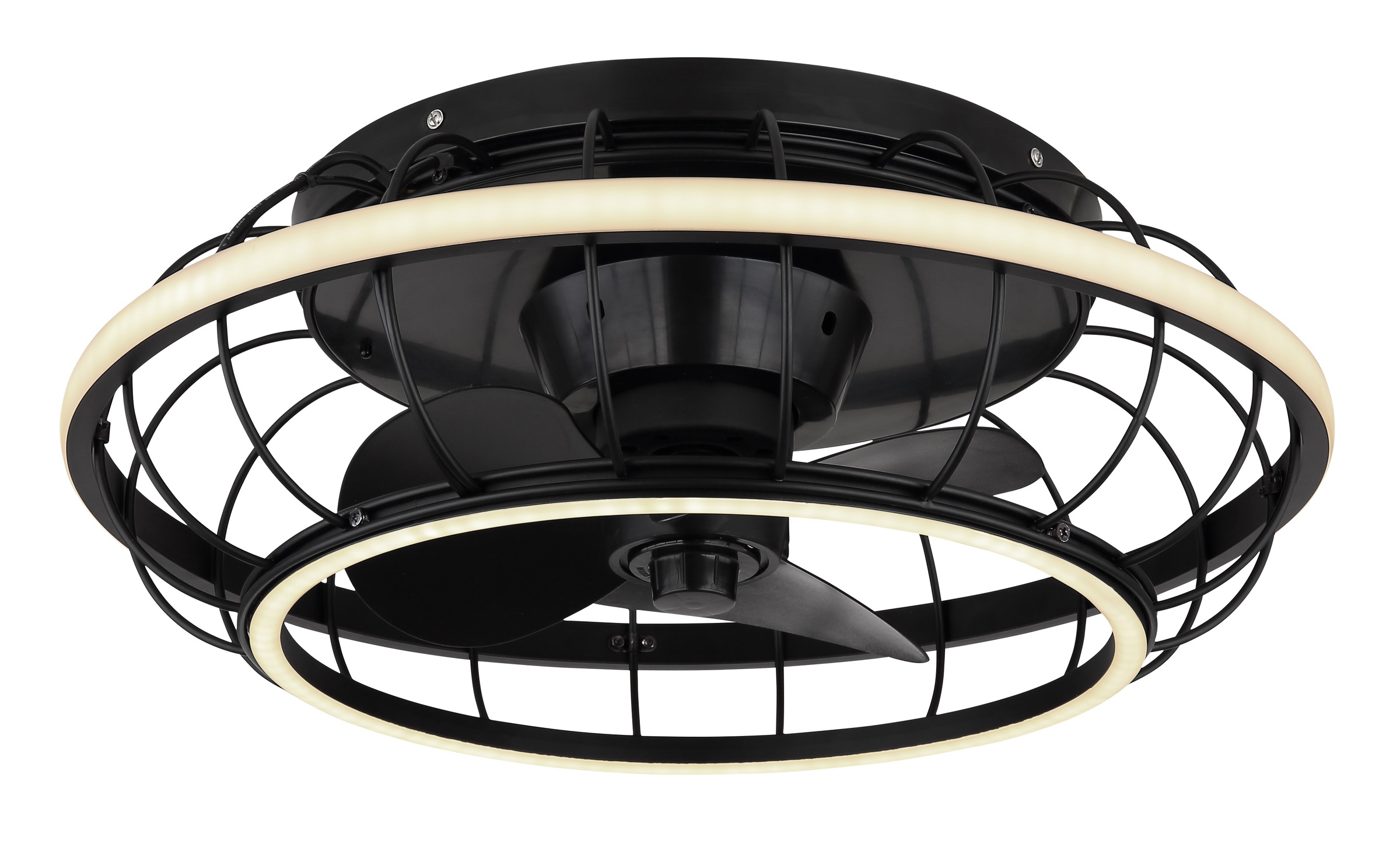 GLOBO LIGHTING Deckenleuchte »LINAY Deckenventilator«, Leuchtmittel LED-Mod günstig online kaufen