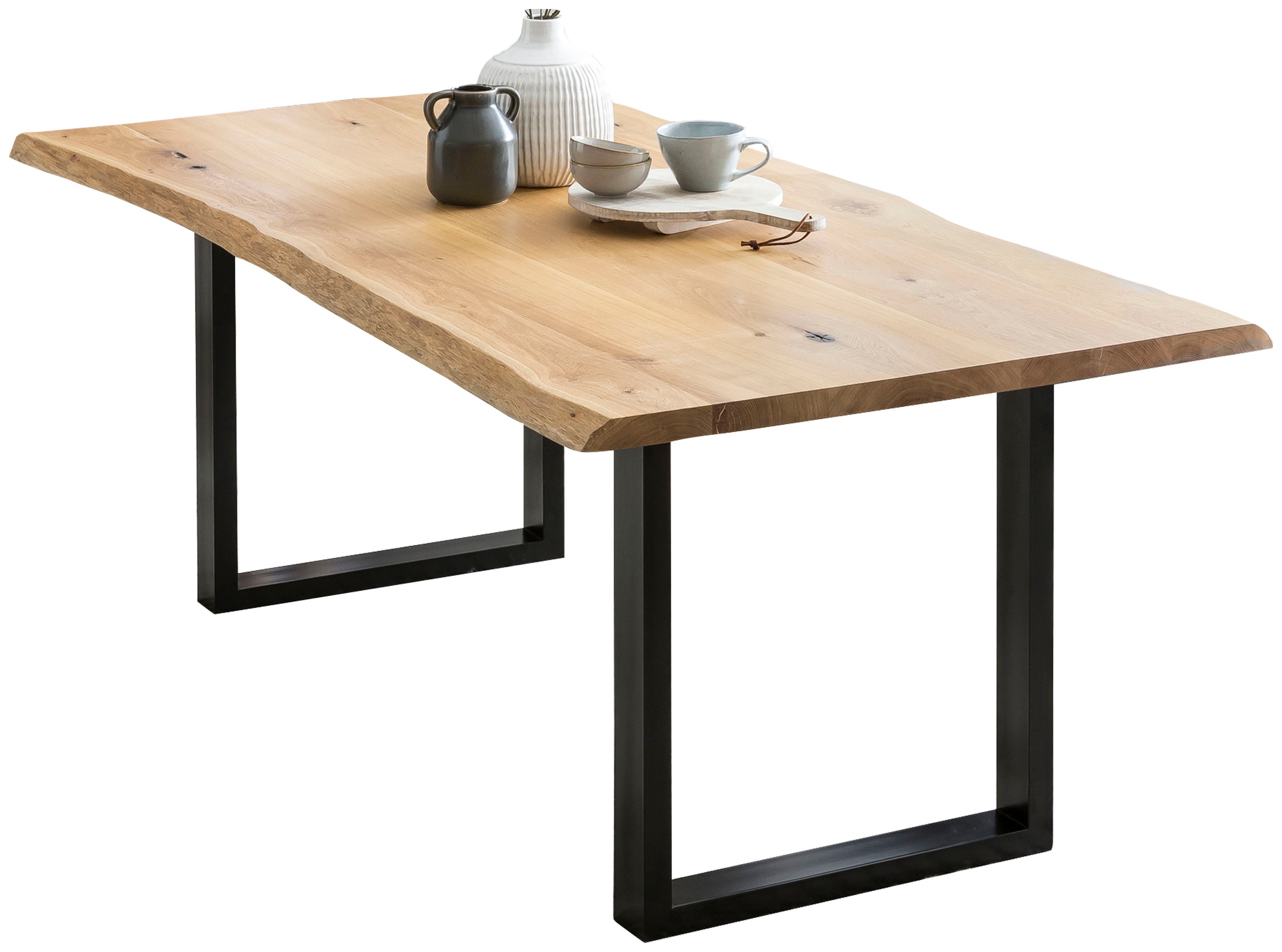 SalesFever Esstisch »Design-Speisetisch für stilvolles Ambiente« UV-lackier günstig online kaufen