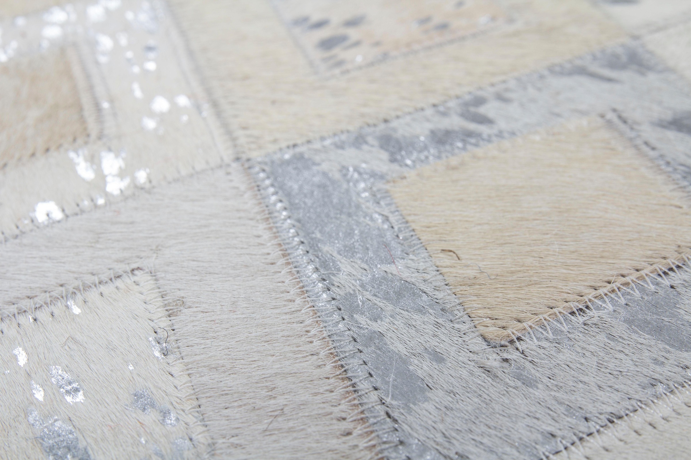 calo-deluxe Fellteppich »Scarllet 110«, rechteckig, 8 mm Höhe, echtes Rinderfell, Wohnzimmer