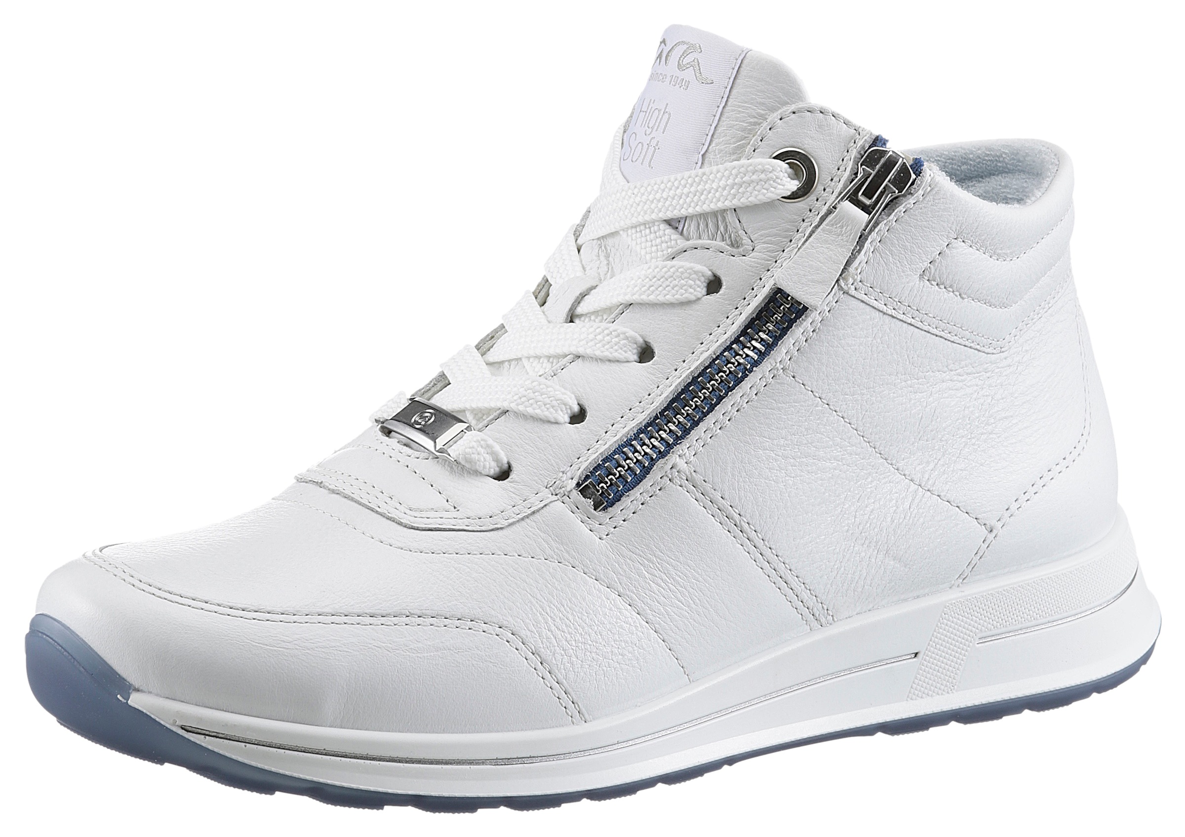 Schnürboots „OSAKA“, in Komfortweite G = weit, Gr. 4, weiß