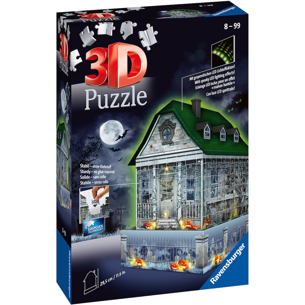 Ravensburger 3D-Puzzle »Gruselhaus bei Nacht«