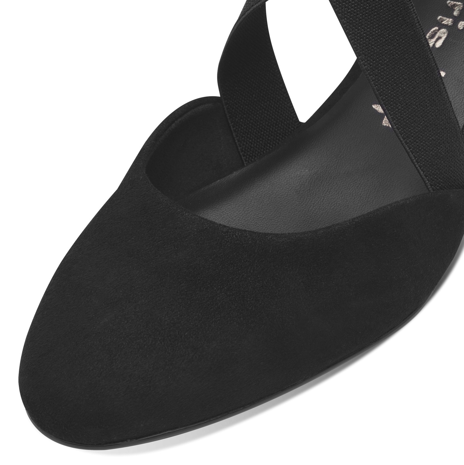 Tamaris Spangenpumps, Blockabsatz, Businesschuh mit gekreuzten, elastischen Gummizügen