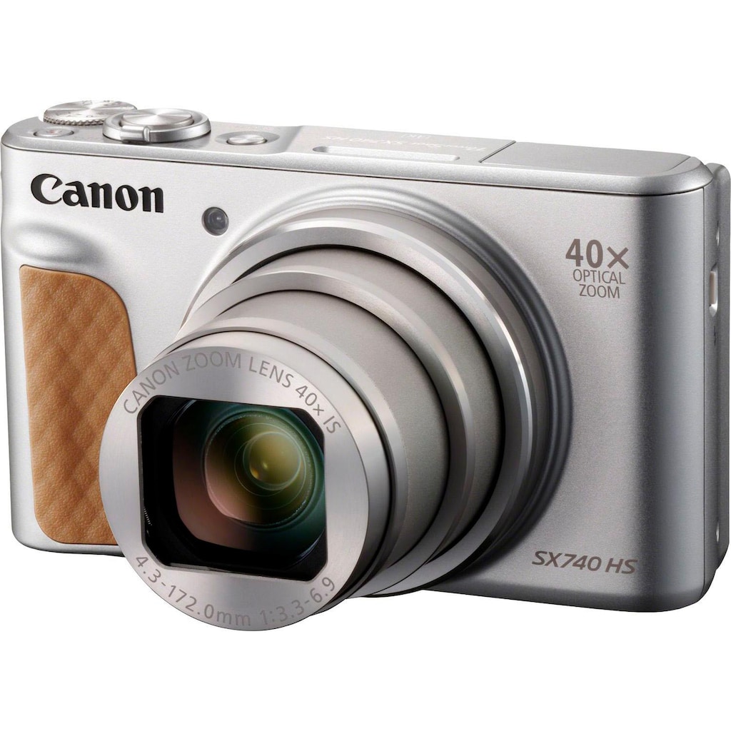 Canon Kompaktkamera »PowerShot SX740 HS«, 20,3 MP, 40 fachx opt. Zoom, Bluetooth-WLAN (Wi-Fi)