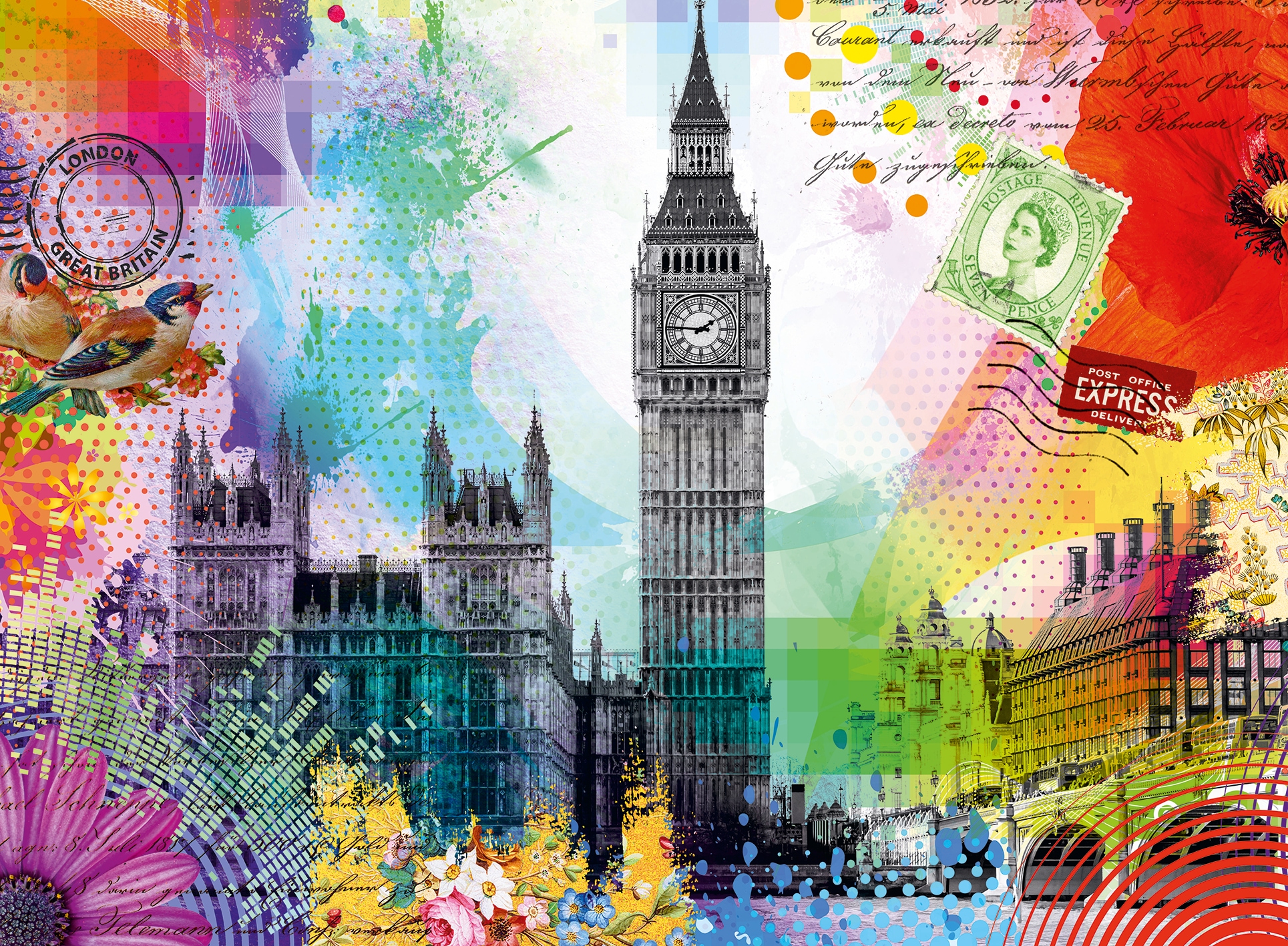 Ravensburger Puzzle »Grüße aus London«, Made in Germany