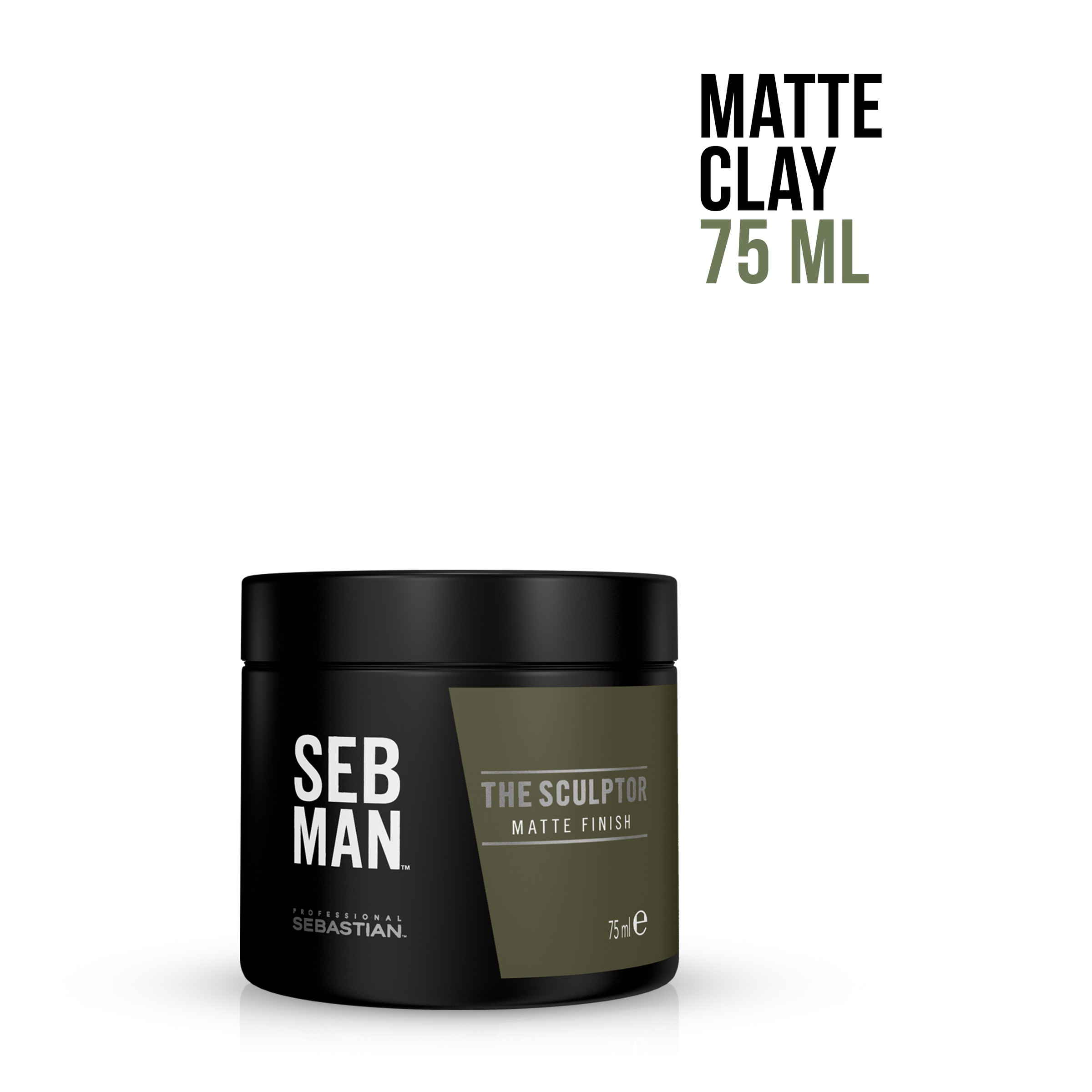 SEB Man Styling-Creme »SEB MAN THE SCULPTOR MATTE CLAY« mit Bergamotte und rosa Pfeffer, mattes Finish, langanhaltend