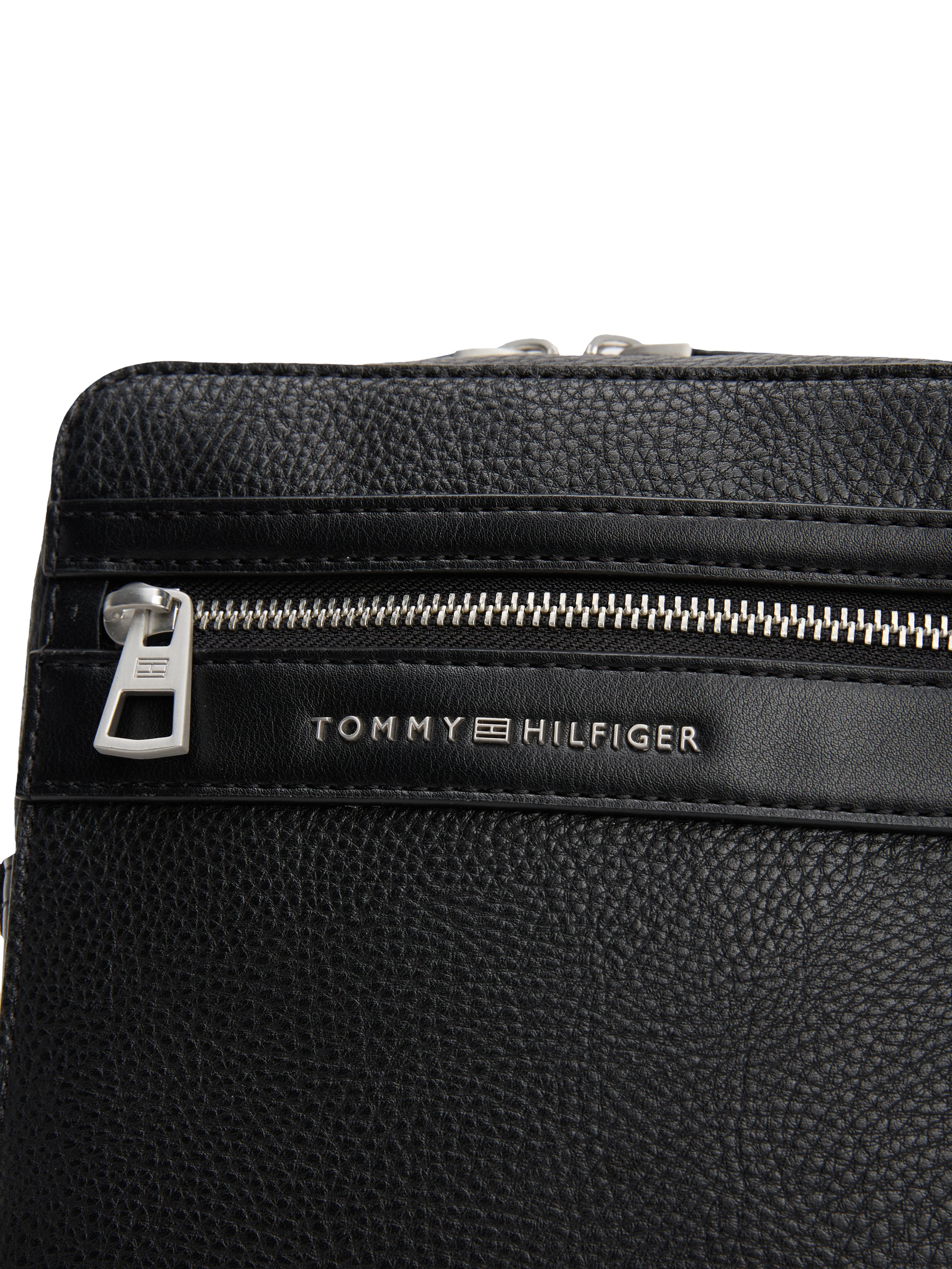 Tommy Hilfiger Umhängetasche »TH CENTRAL MINI REPORTER«, Herren Schultertasche mit RV-Vordertaschenfach