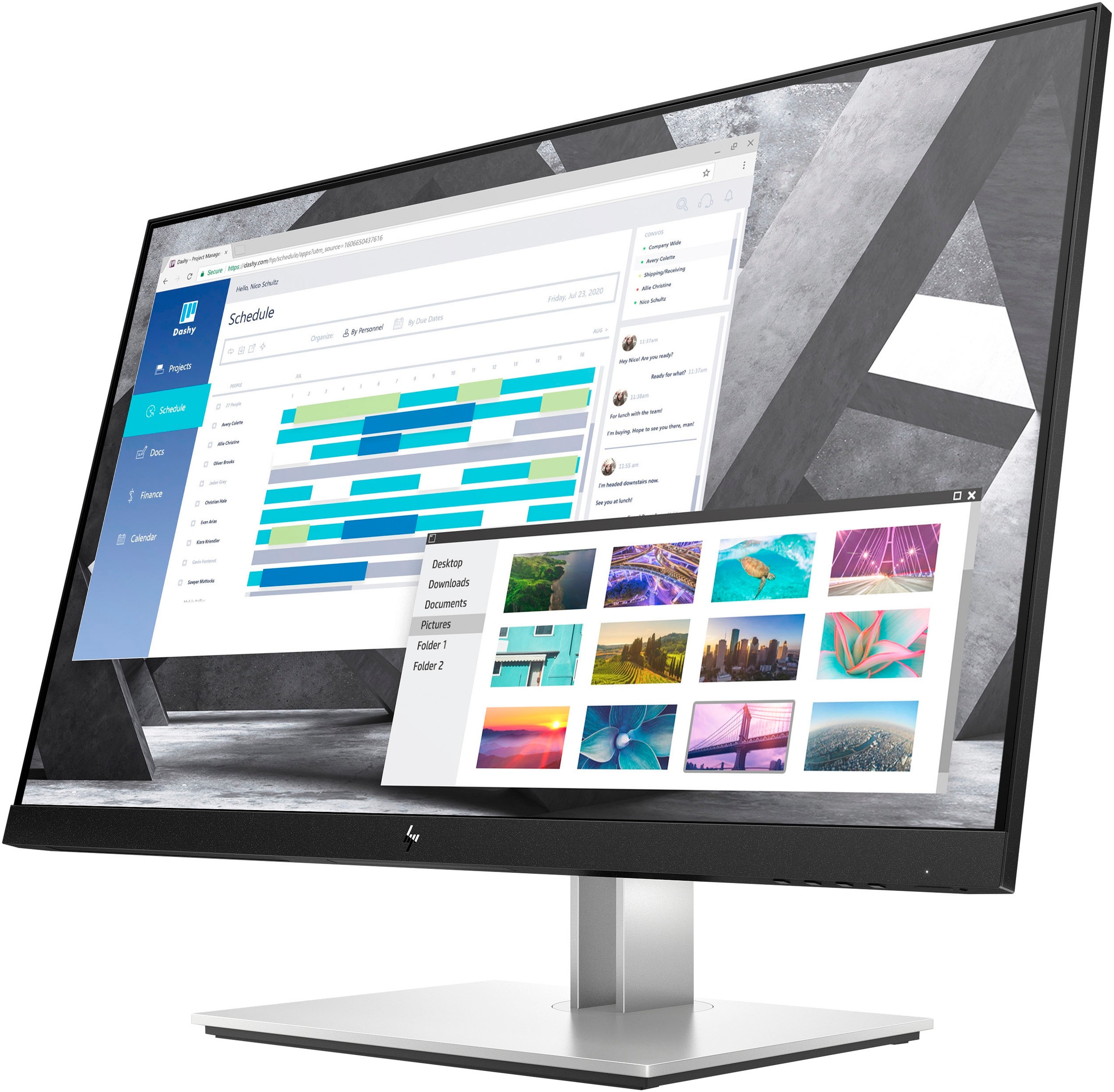 HP LED-Monitor »E27q G4 QHD«, 69 cm/27 Zoll, 2560 x 1440 px, QHD, 5 ms Reaktionszeit, 60 Hz