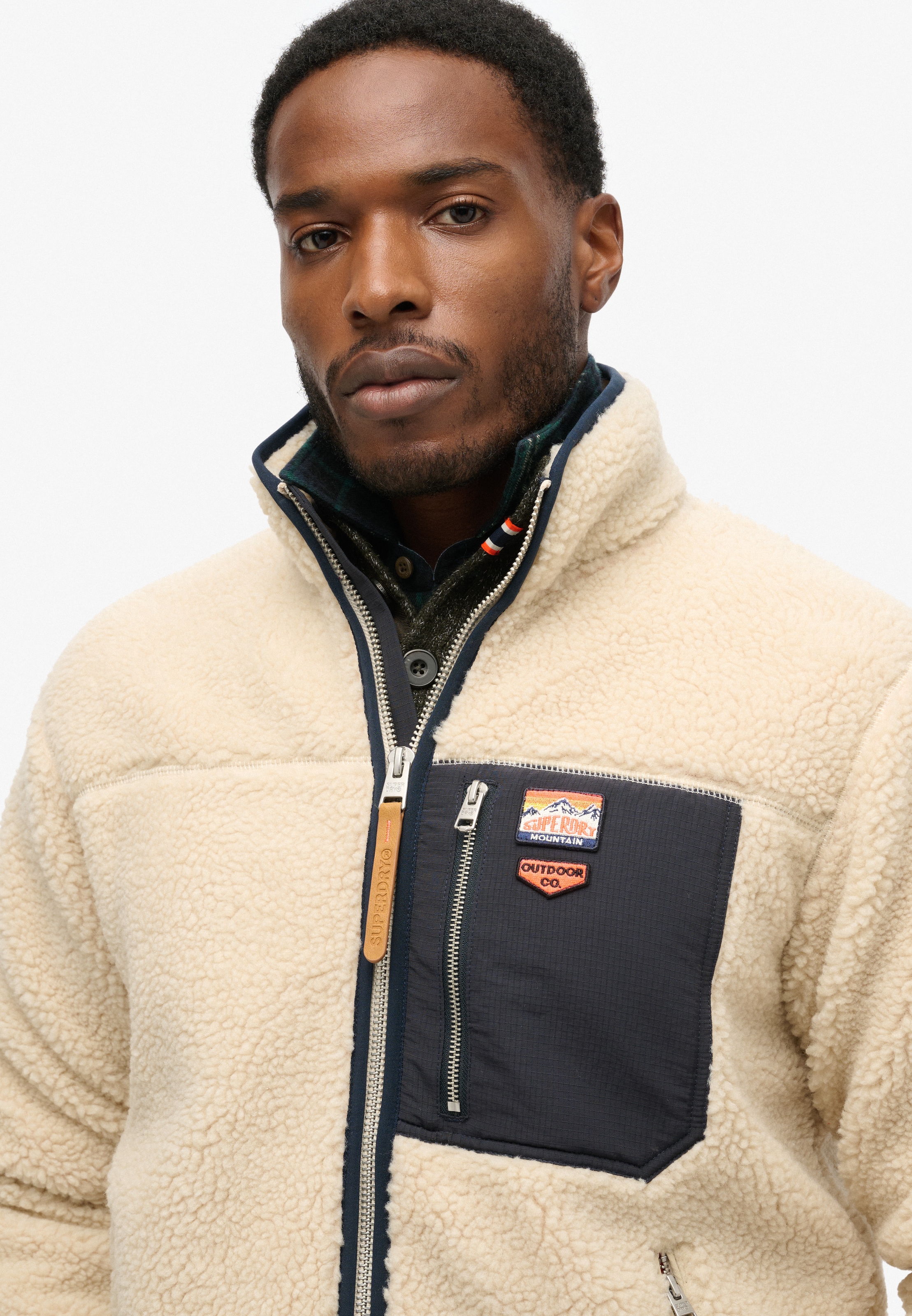 Superdry Fleecejacke »VINTAGE RETRO FULL ZIP FLEECE«
