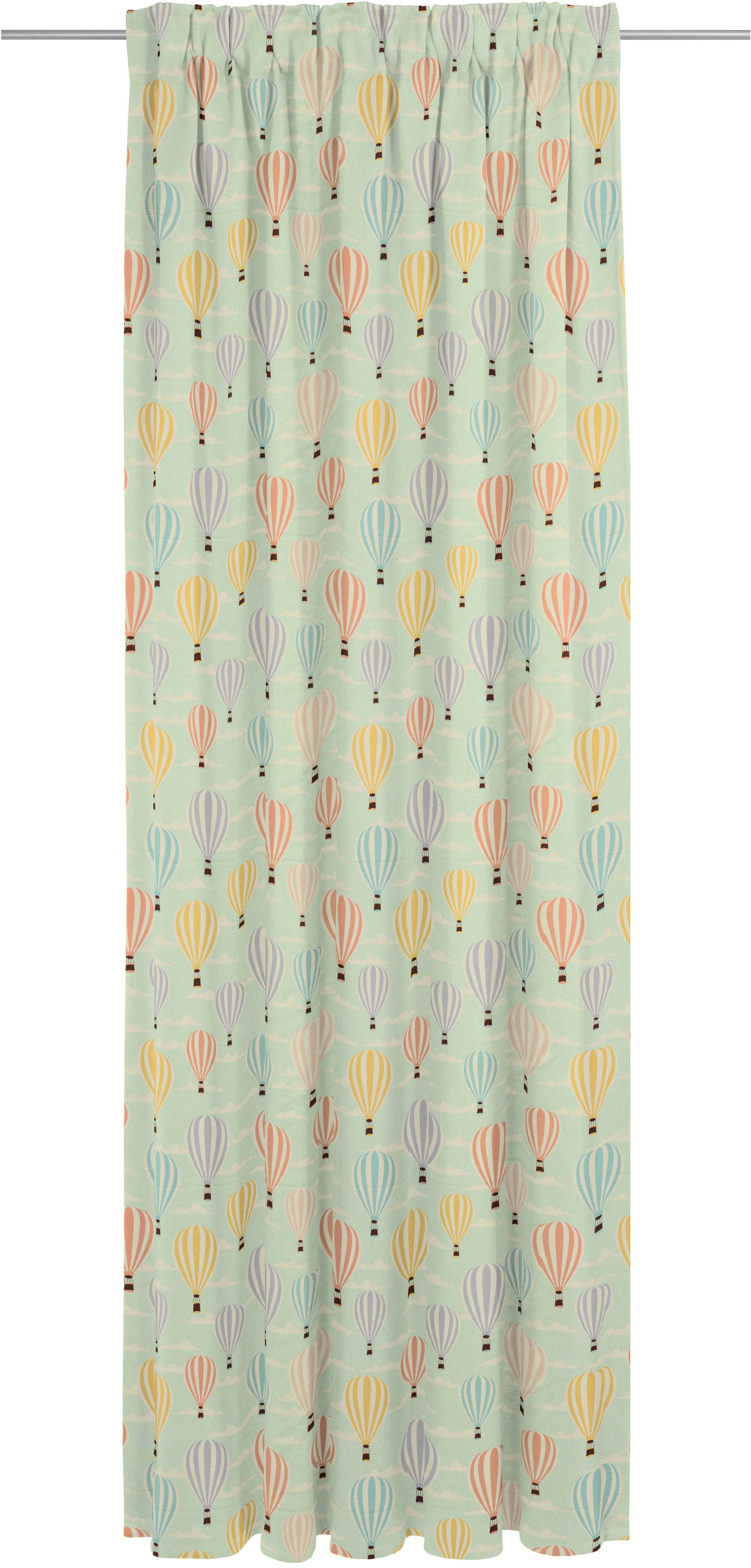 Adam Vorhang »Balloons« Multifunktionsband 1 Stk. tlg. aus 100% Bio-Baumwol günstig online kaufen