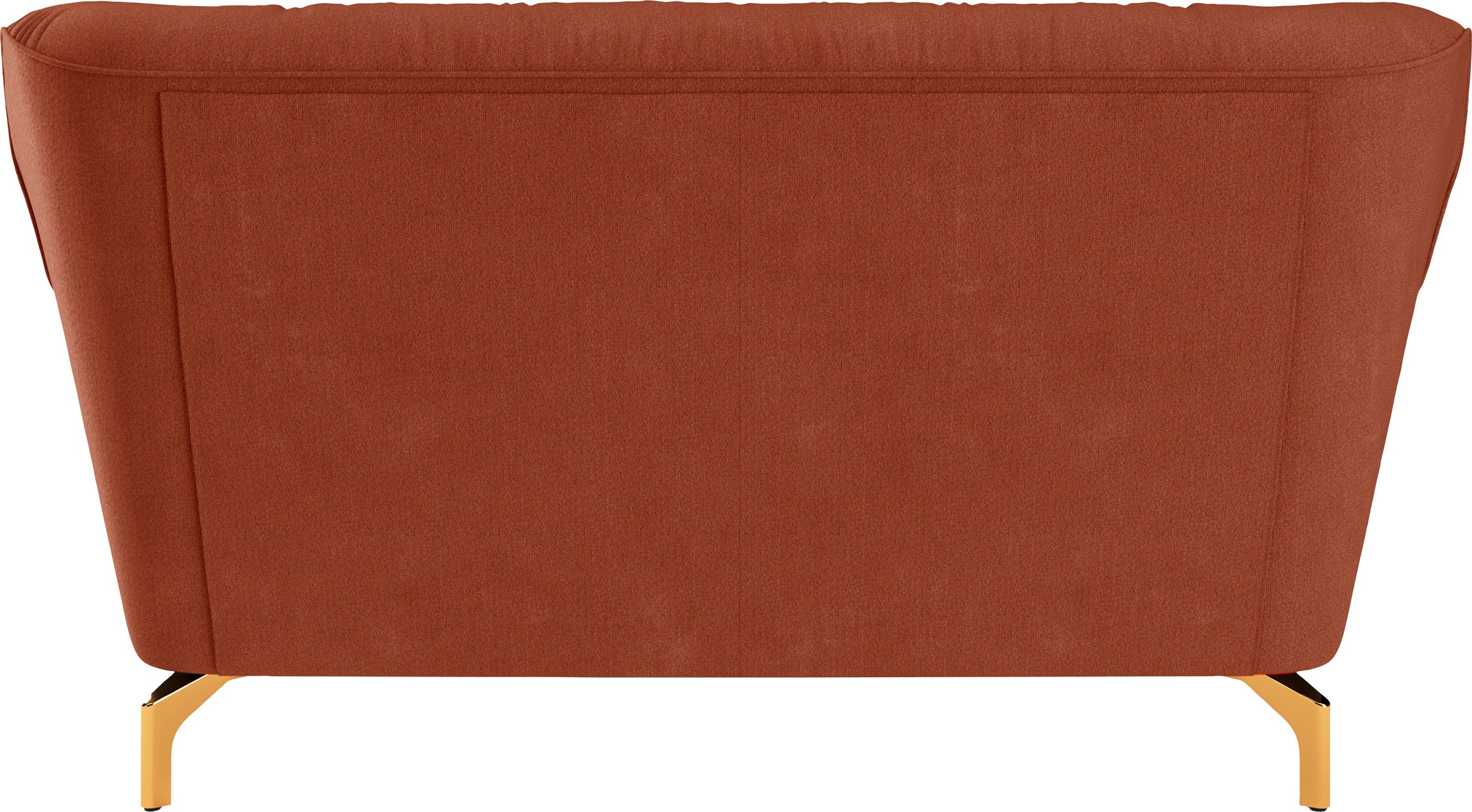 sit&more 2-Sitzer »Orient 3«, inkl. 2 Zierkissen mit Strass-Stein, goldfarbene Metallfüße