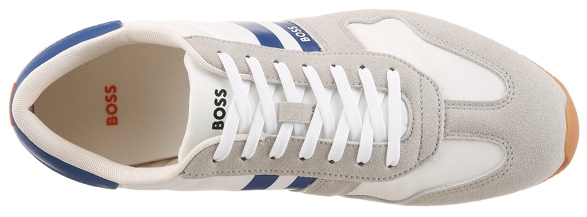 BOSS ORANGE Sneaker »Levon_Runn_«  Freizeitschuh, Halbschuh, Schnürschuh mit Kontrastbesätzen