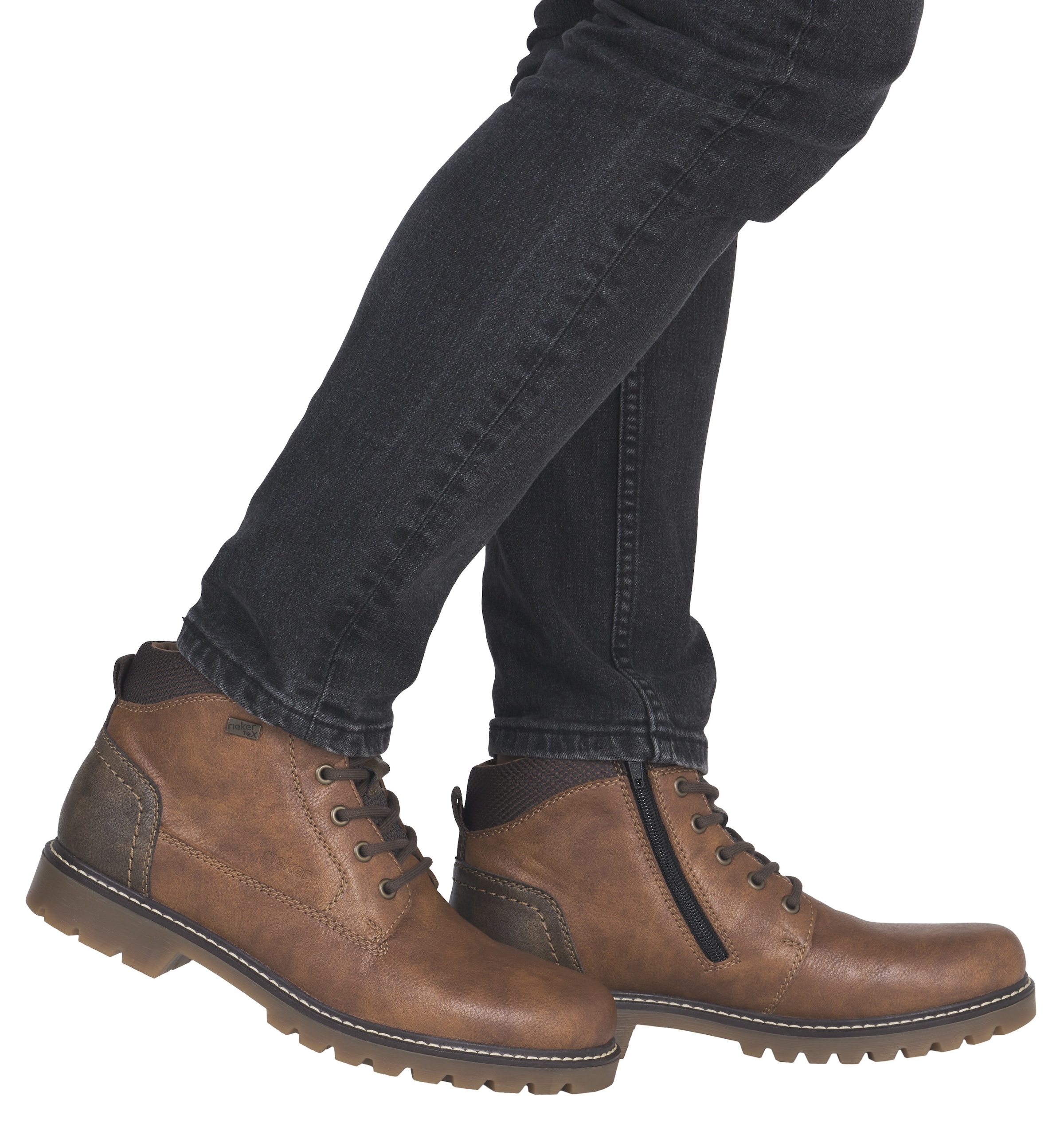 Rieker Winterstiefelette, Workerboots, Schnürboots, Trekkingstiefel mit riekerTEX-Membran