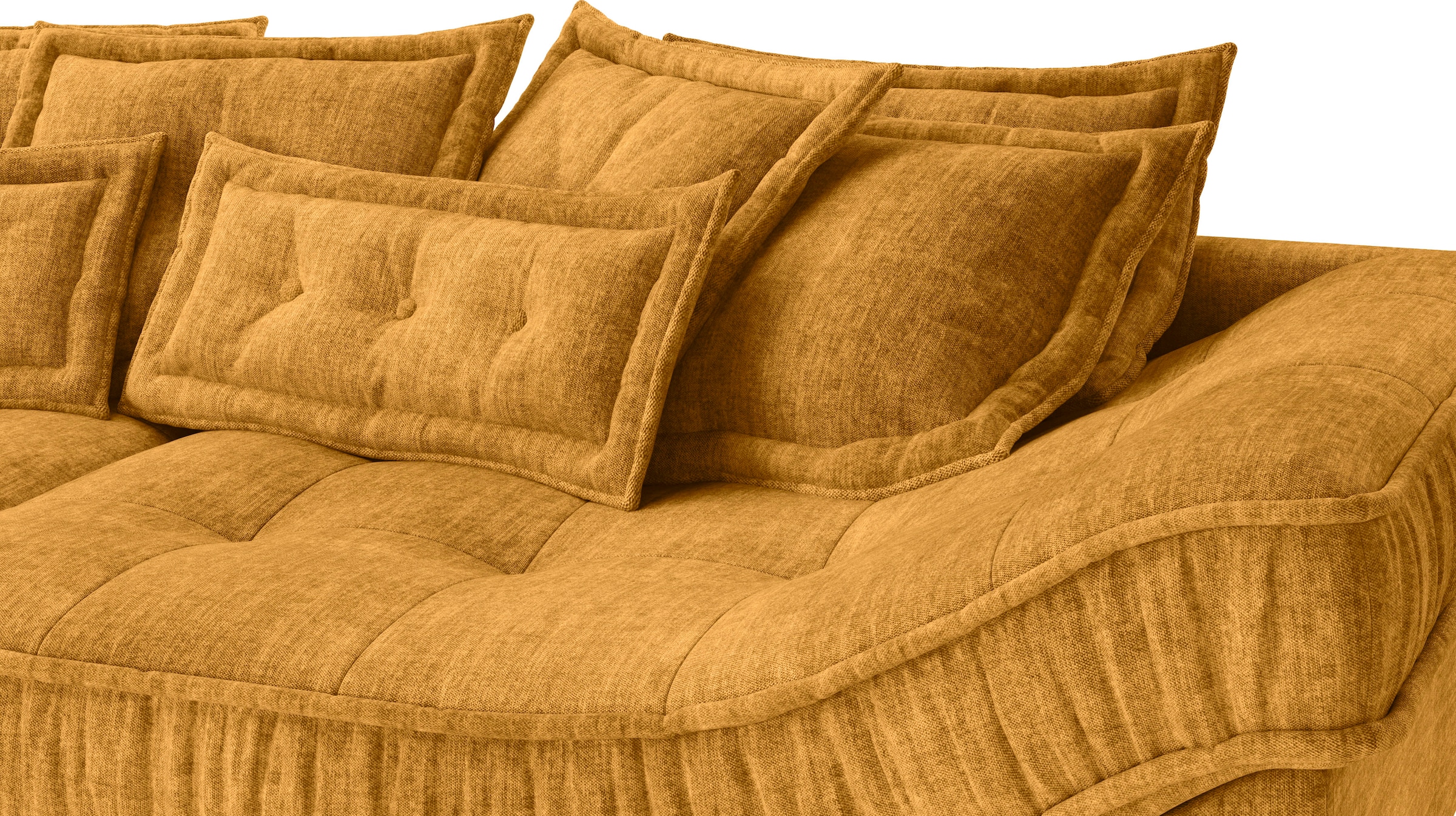 Mr. Couch Ecksofa »Diwan II, L-Form«, Wahlweise mit Kaltschaumpolsterung bis 140 kg belastbar
