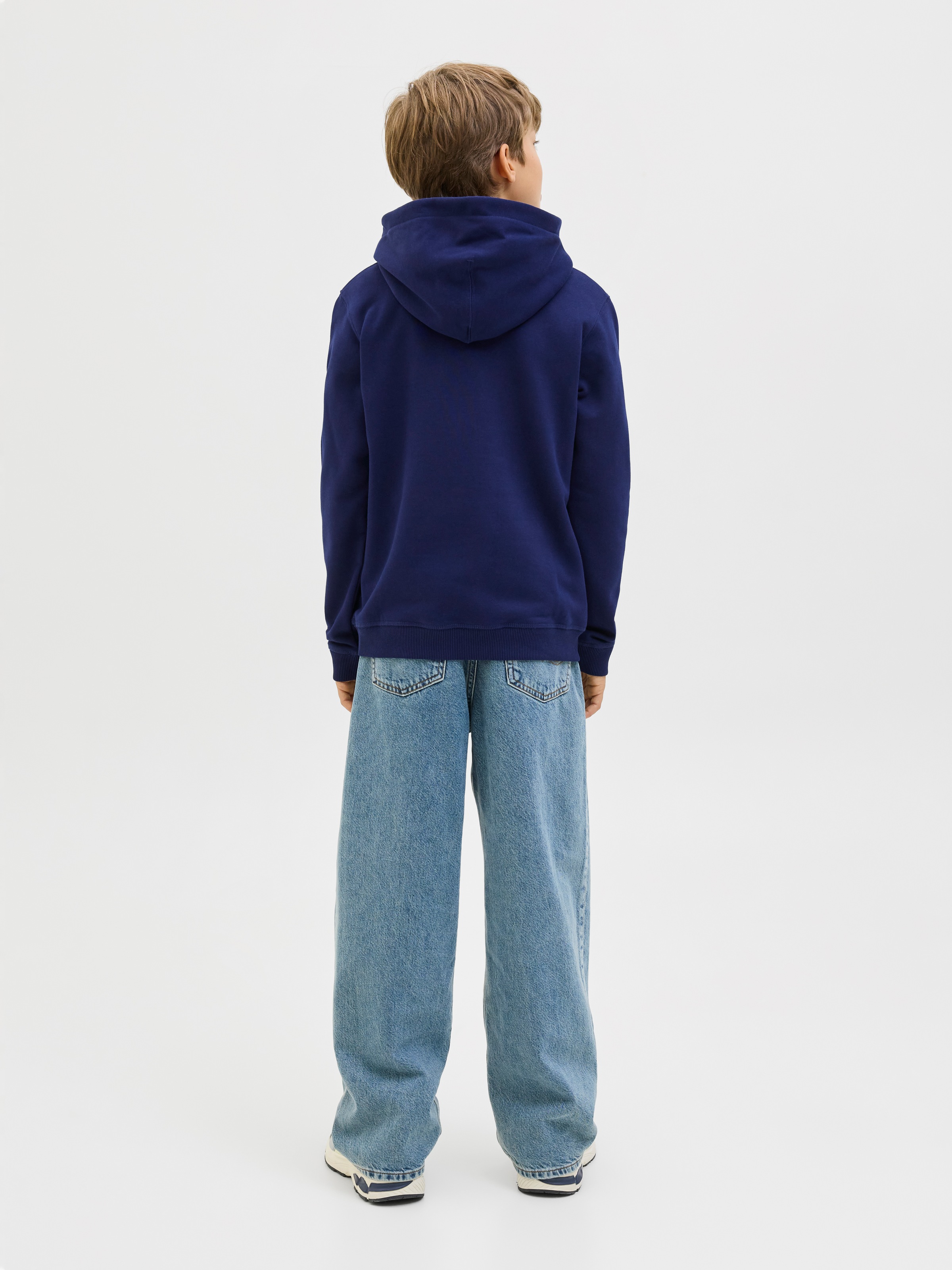 Jack & Jones Junior Kapuzensweatshirt »JORNORREBRO EMB SWEAT HOOD NOOS JNR«
